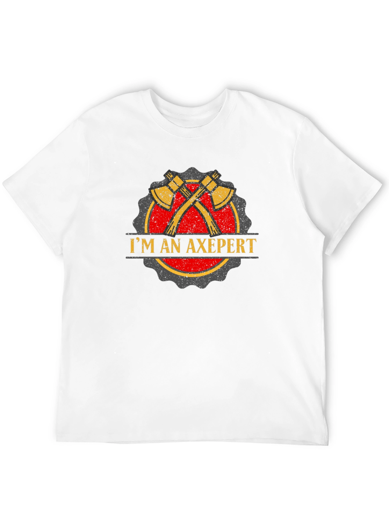 Black I'm an Axepert T-Shirt - Lumberjack Humor Tee view 12