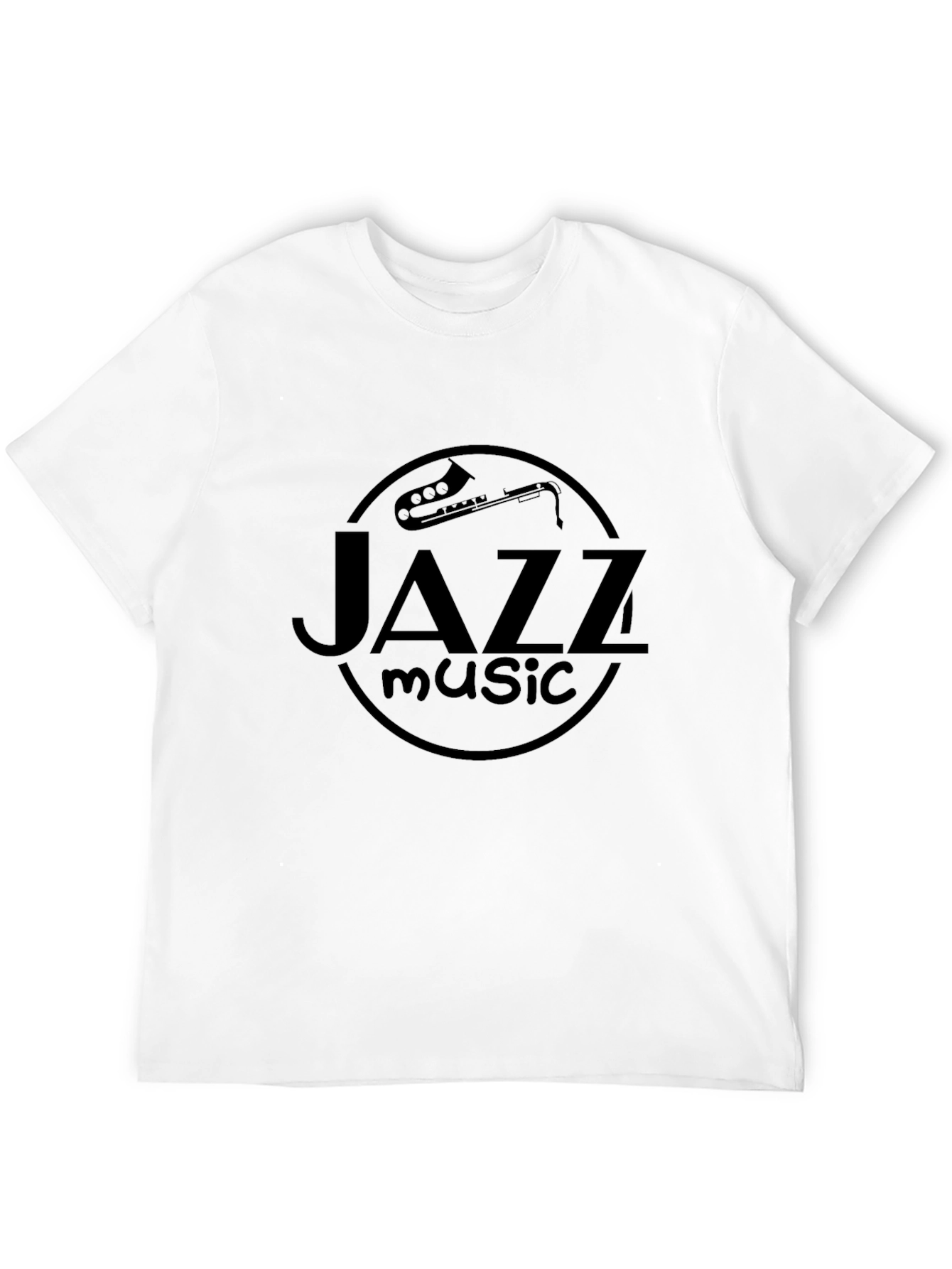 Black Jazz Music Graphic Tee | Stylish Band T-Shirt view 12