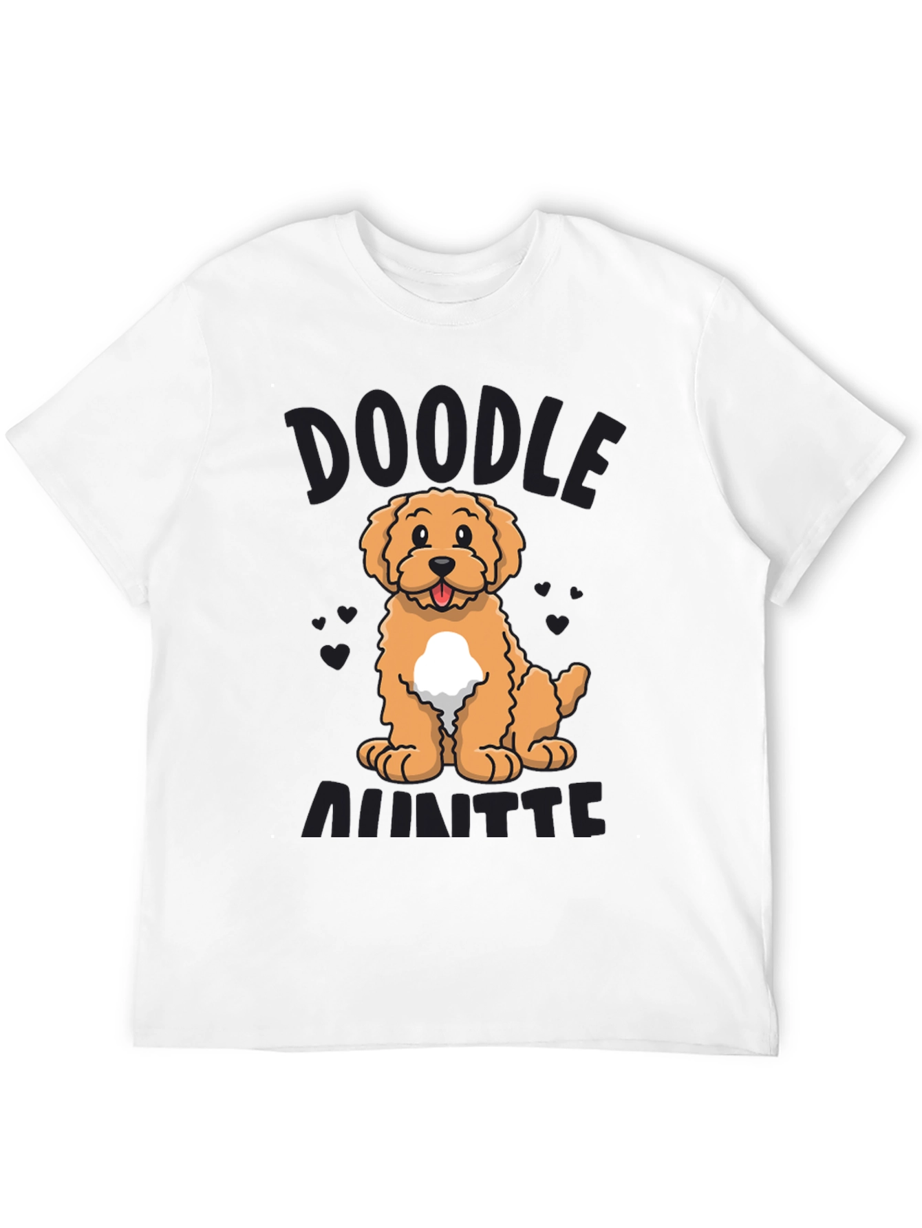 Black Doodle Ainttte T-Shirt Cute Dog Design view 12