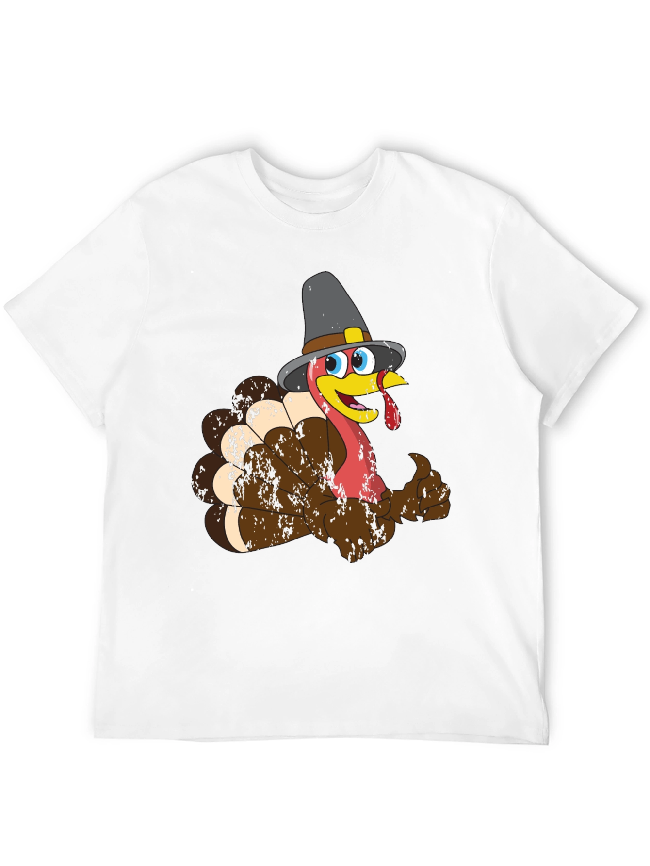 Thanksgiving Turkey Pilgrim T-Shirt - 12