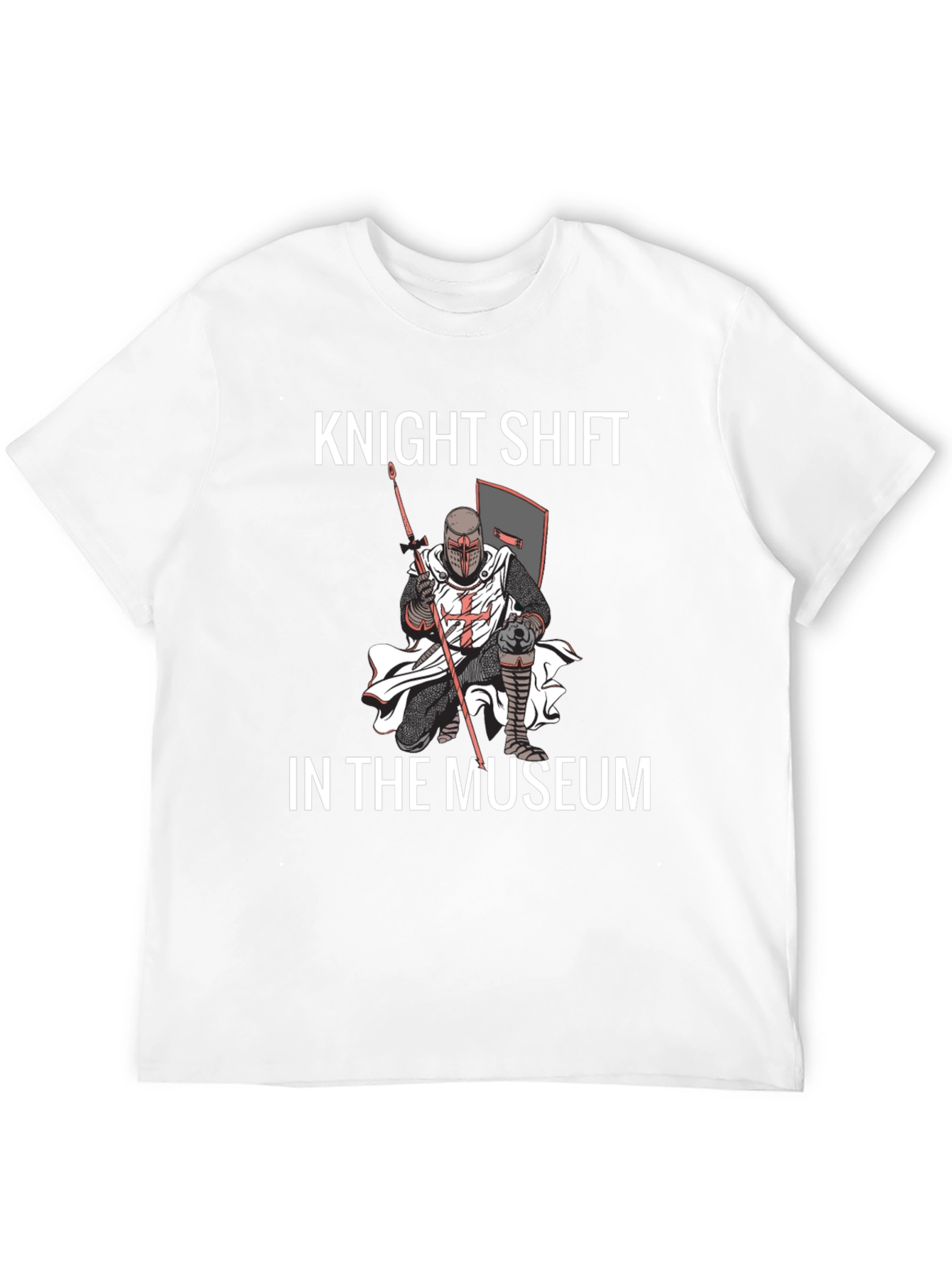 Black Knight Shift Museum Black T-Shirt view 12