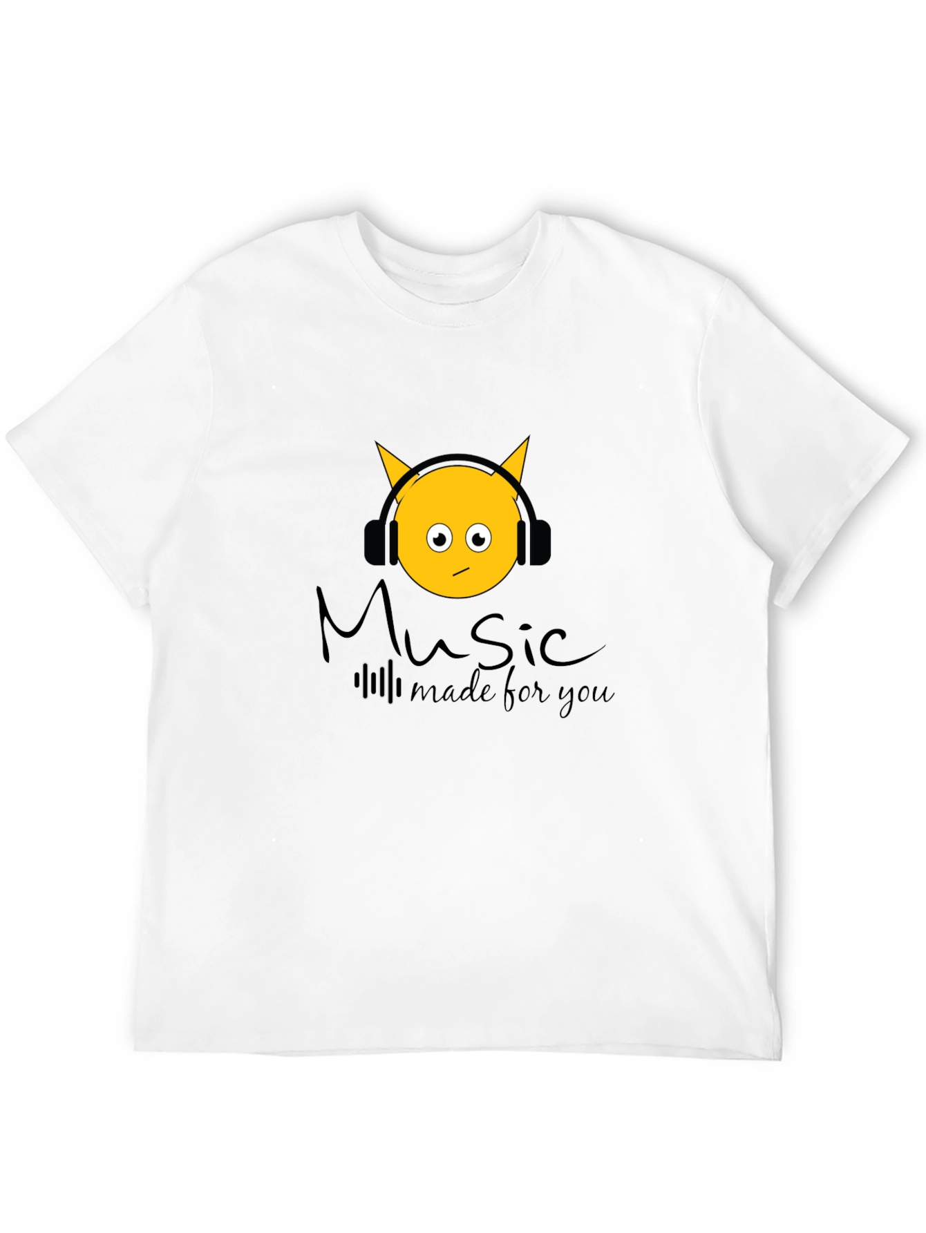 Black Music Made For You Black T-Shirt view 12