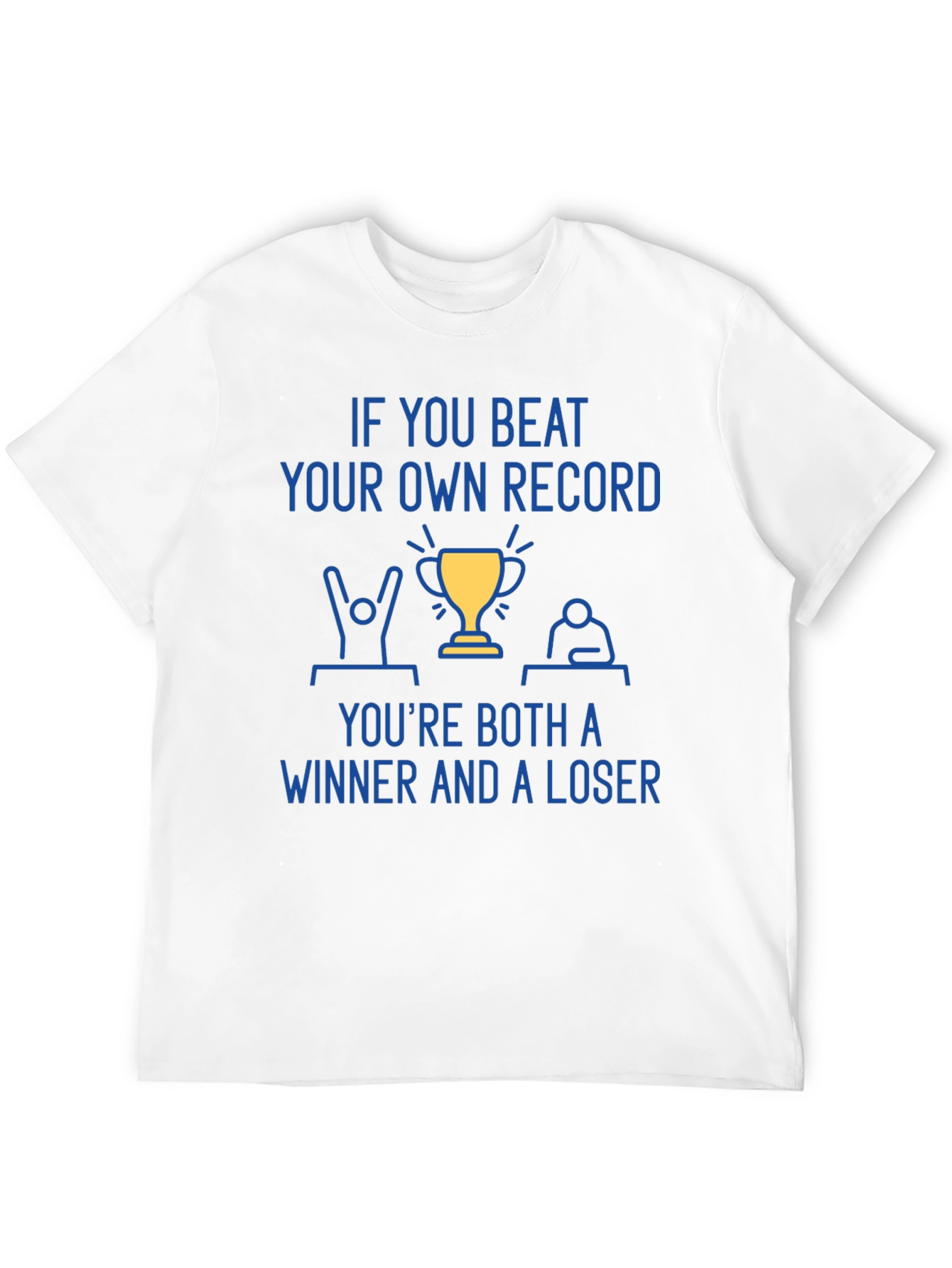 Black Winner & Loser T-Shirt - Motivational Tee view 12