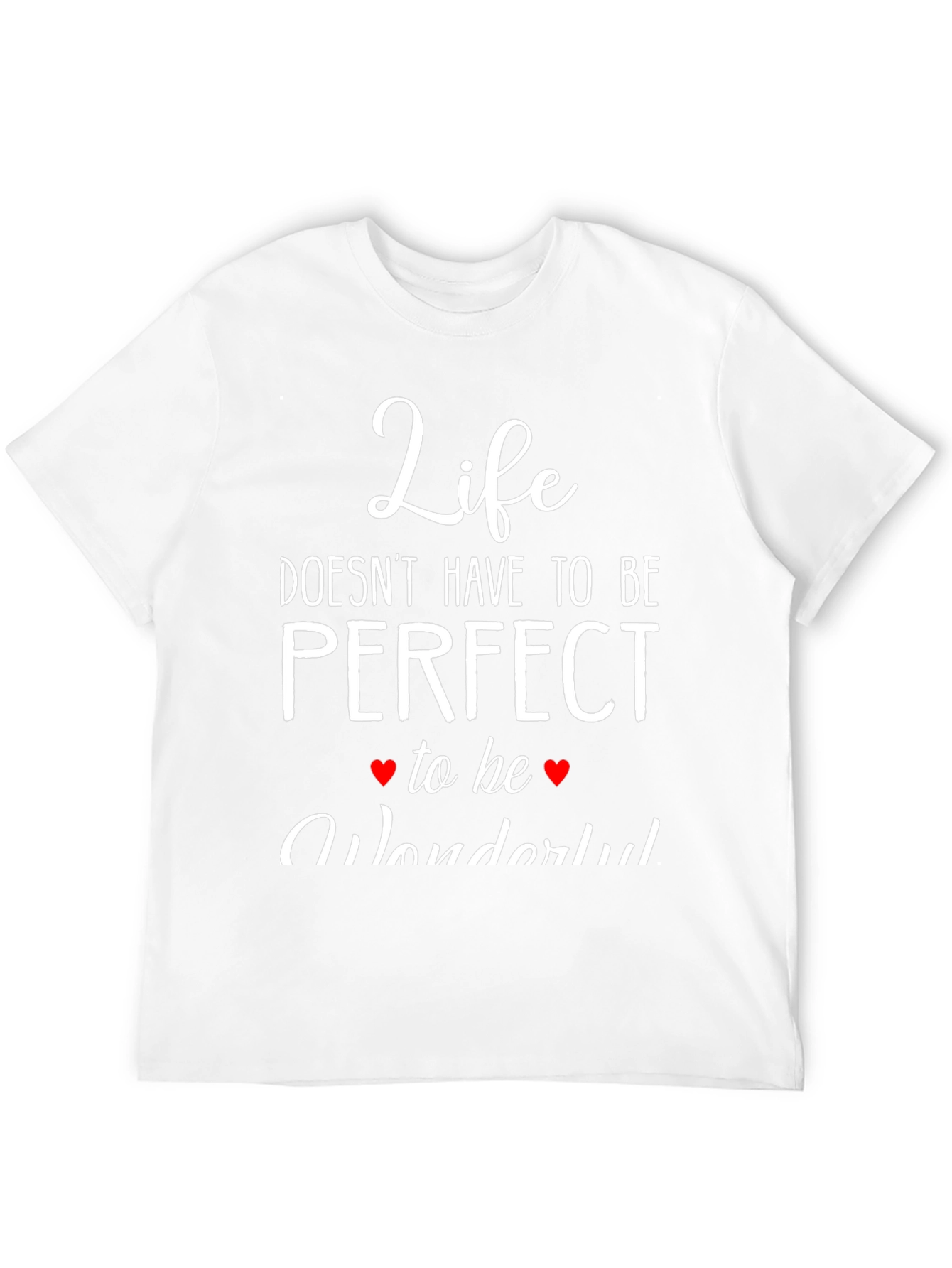 Black Life Doesn't Have to be Perfect T-Shirt view 12
