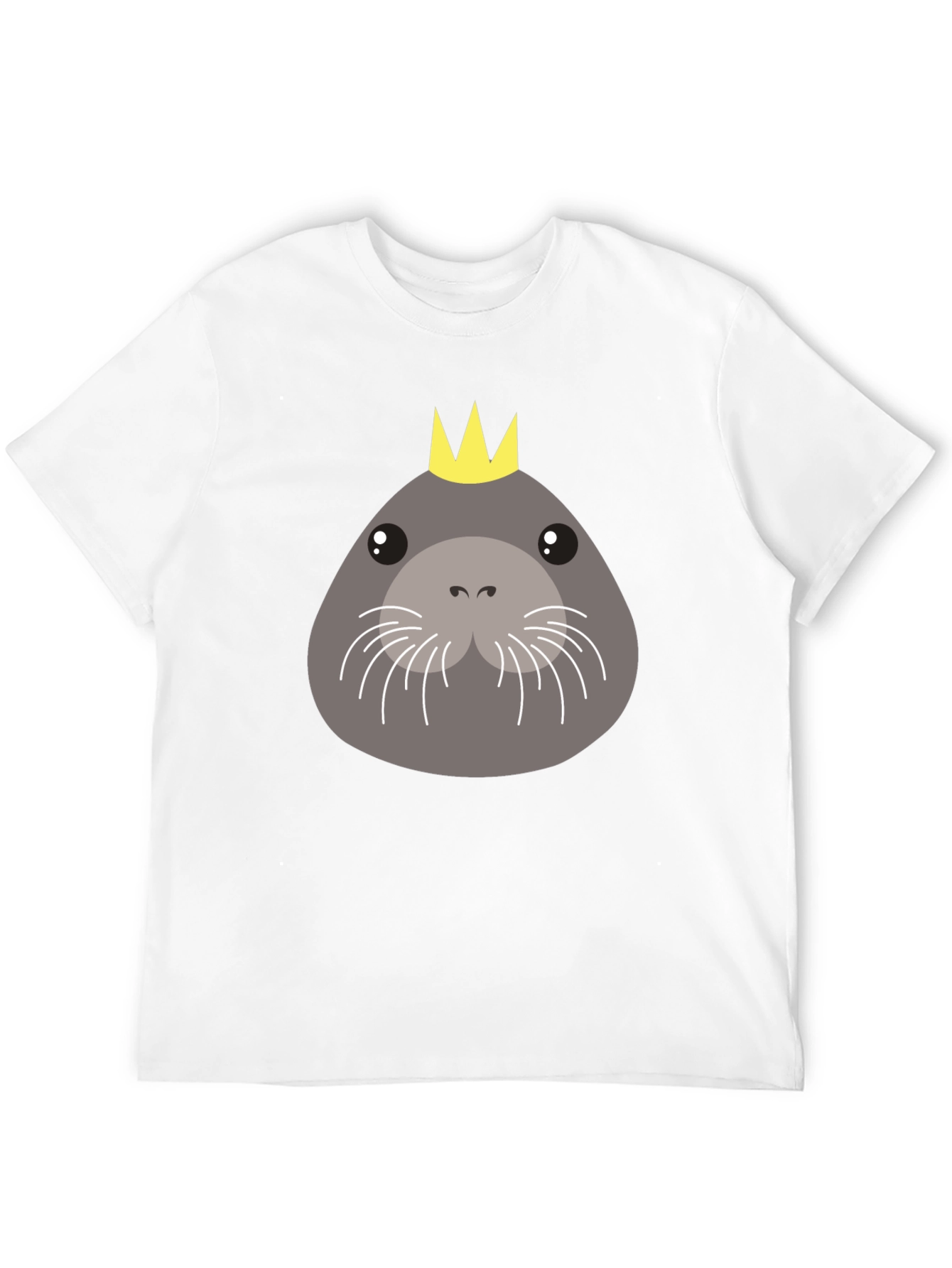 Black Seal With Crown Black T-Shirt view 12