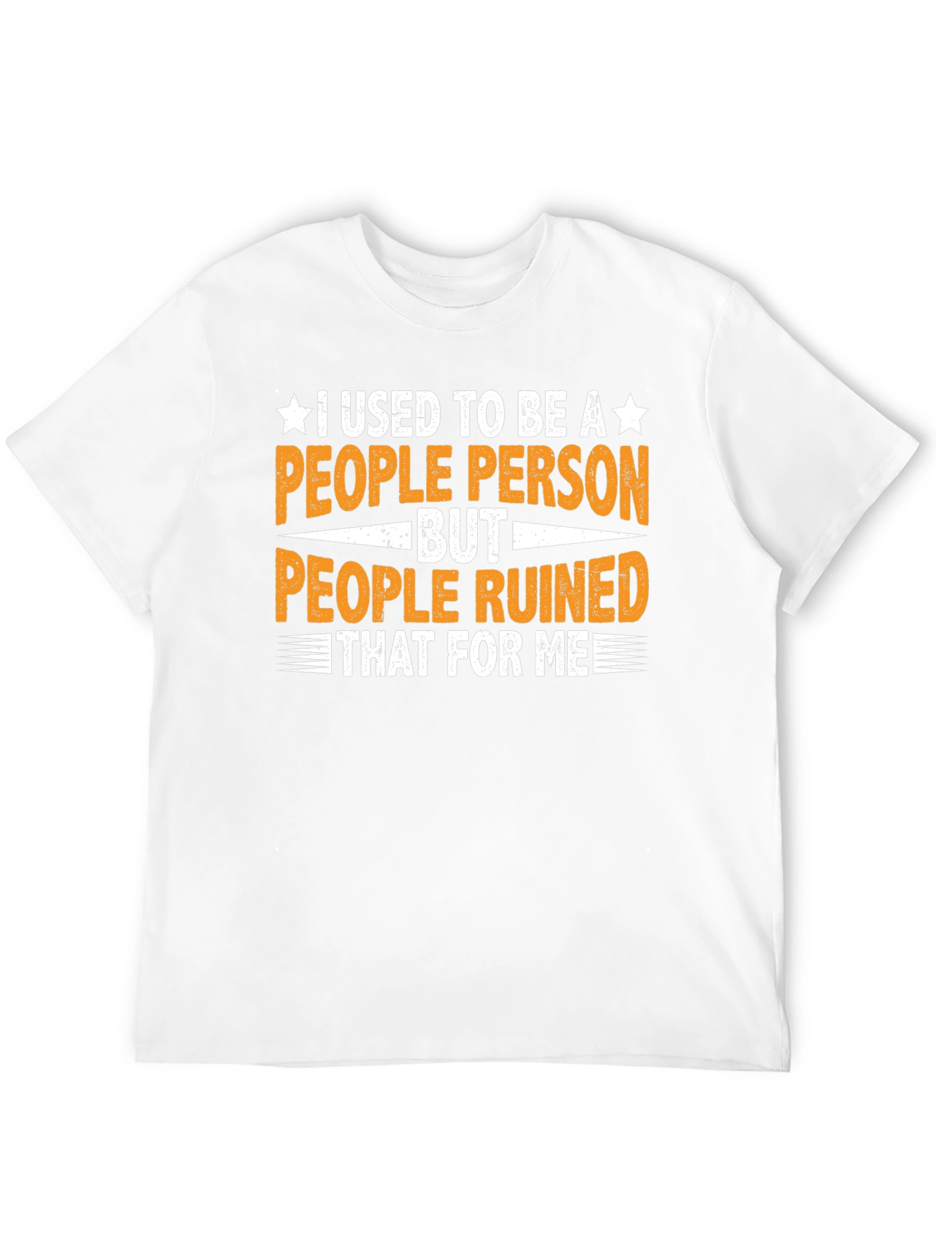 Black Funny People Person T-Shirt view 12