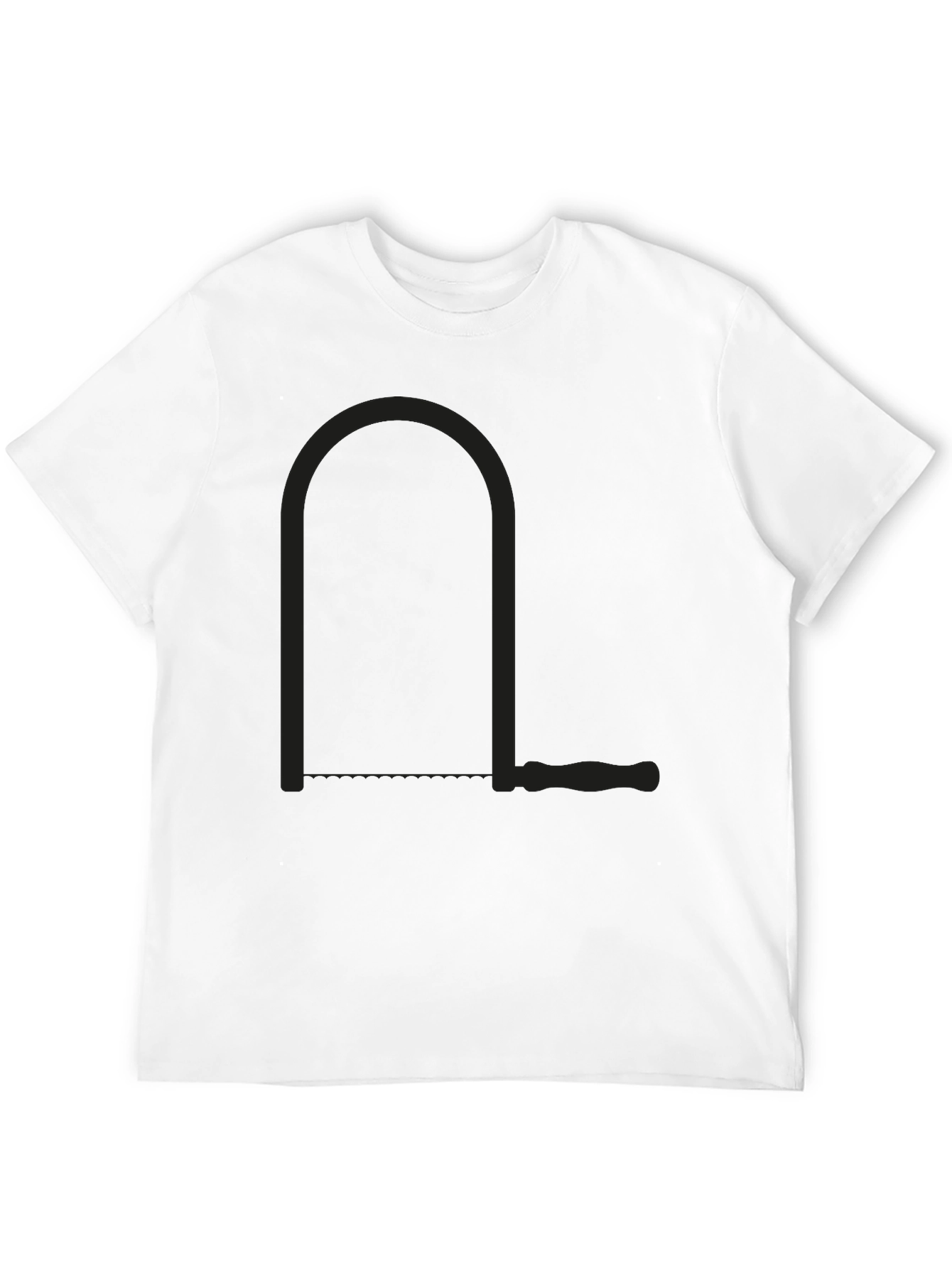 Black Black T-Shirt with Coping Saw Graphic view 12