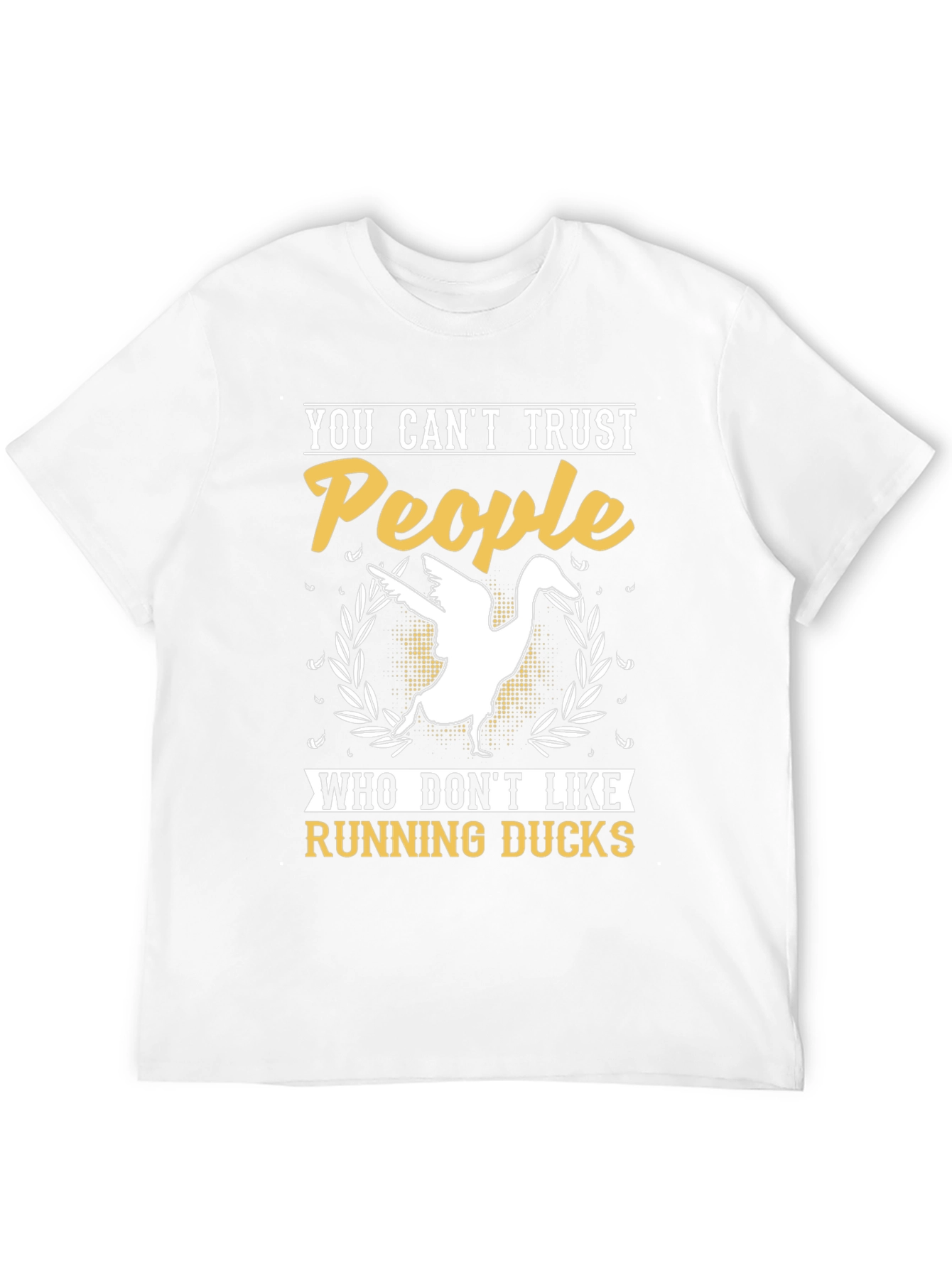 Black Running Ducks Graphic T-Shirt view 12