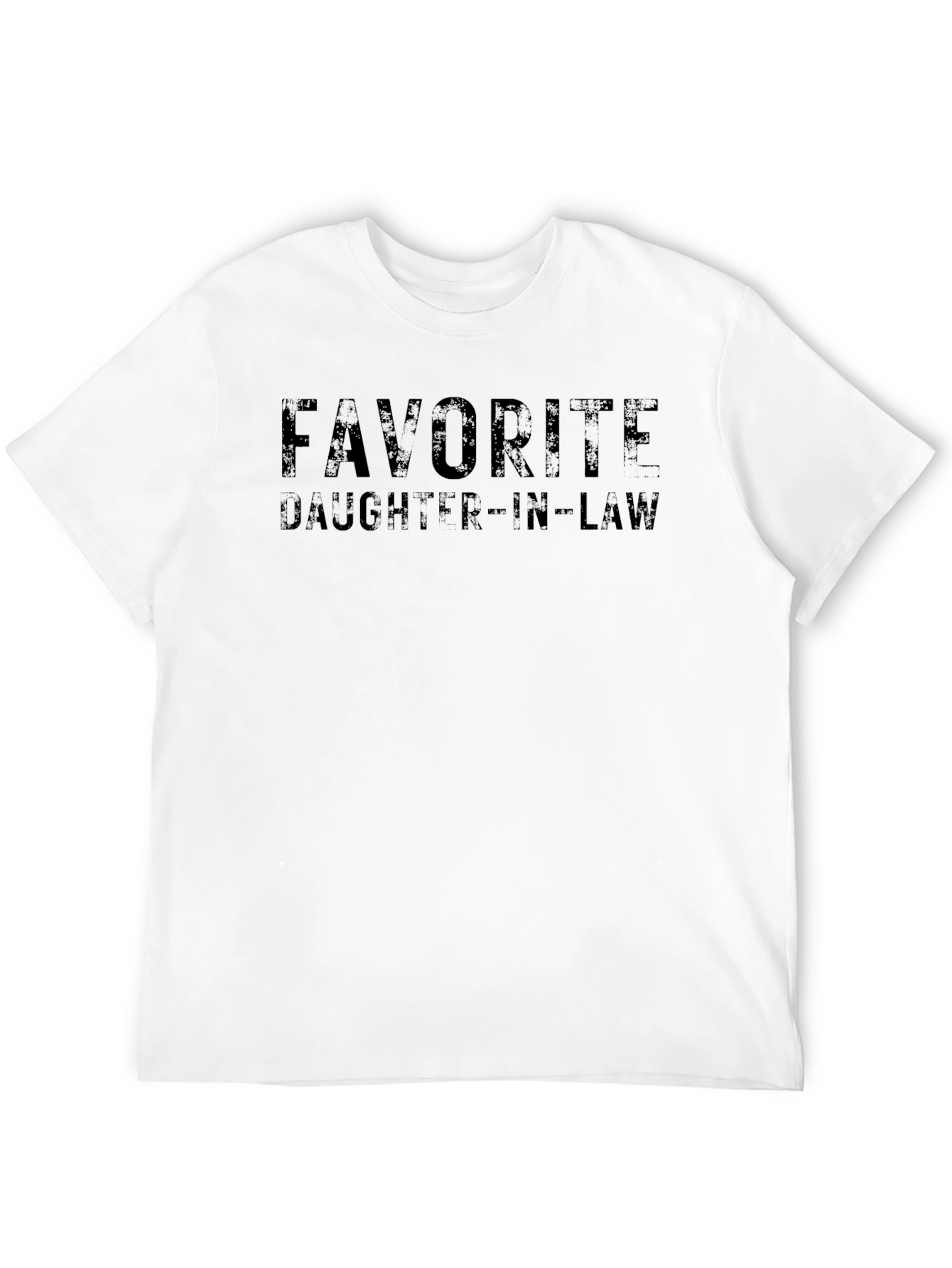Black Favorite Daughter-in-Law T-Shirt - Novelty Gift view 12