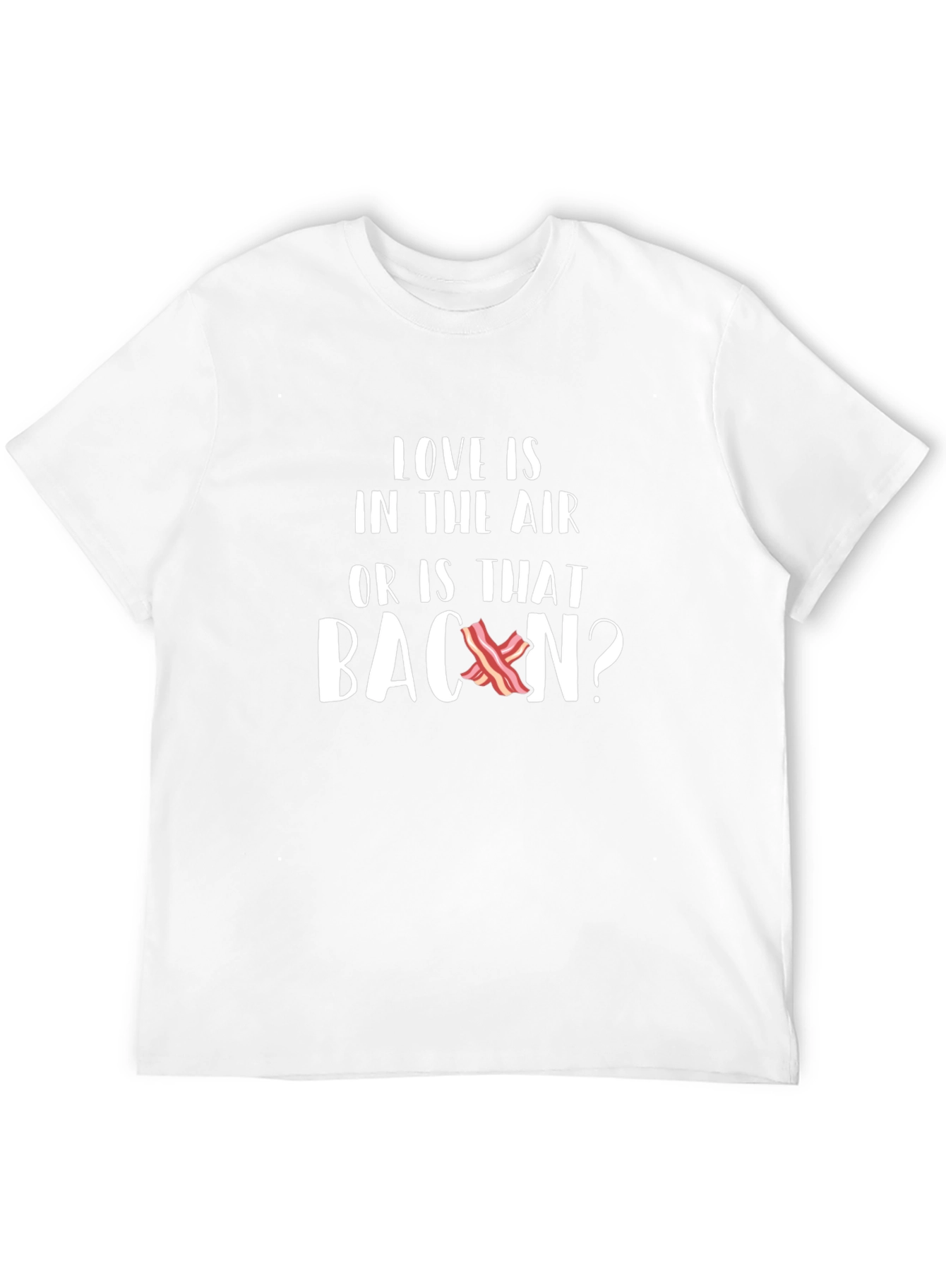 Black Love is in the Air Bacon T-Shirt view 12