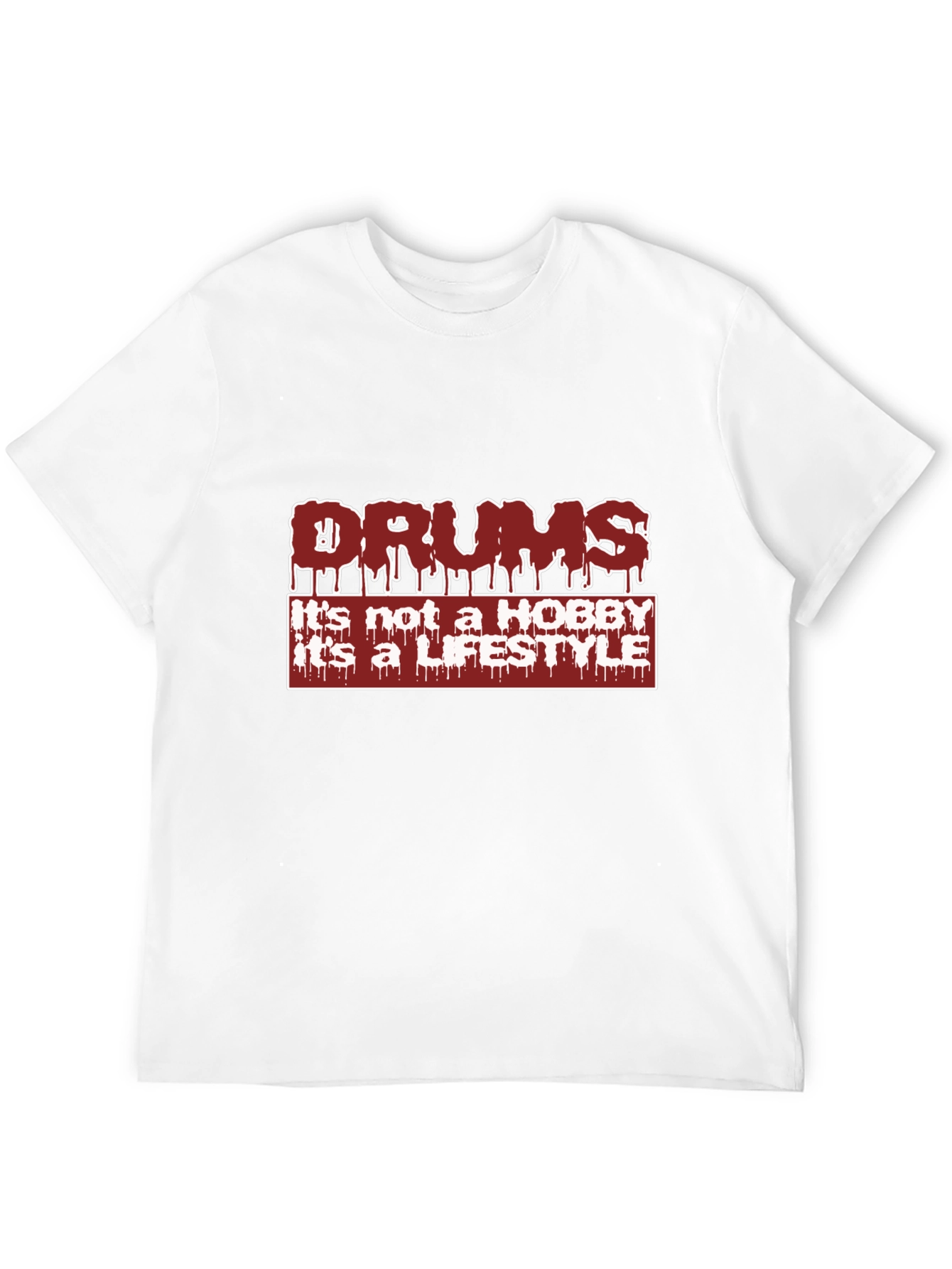 Black Drums Lifestyle Graphic Tee - Musician Apparel view 12