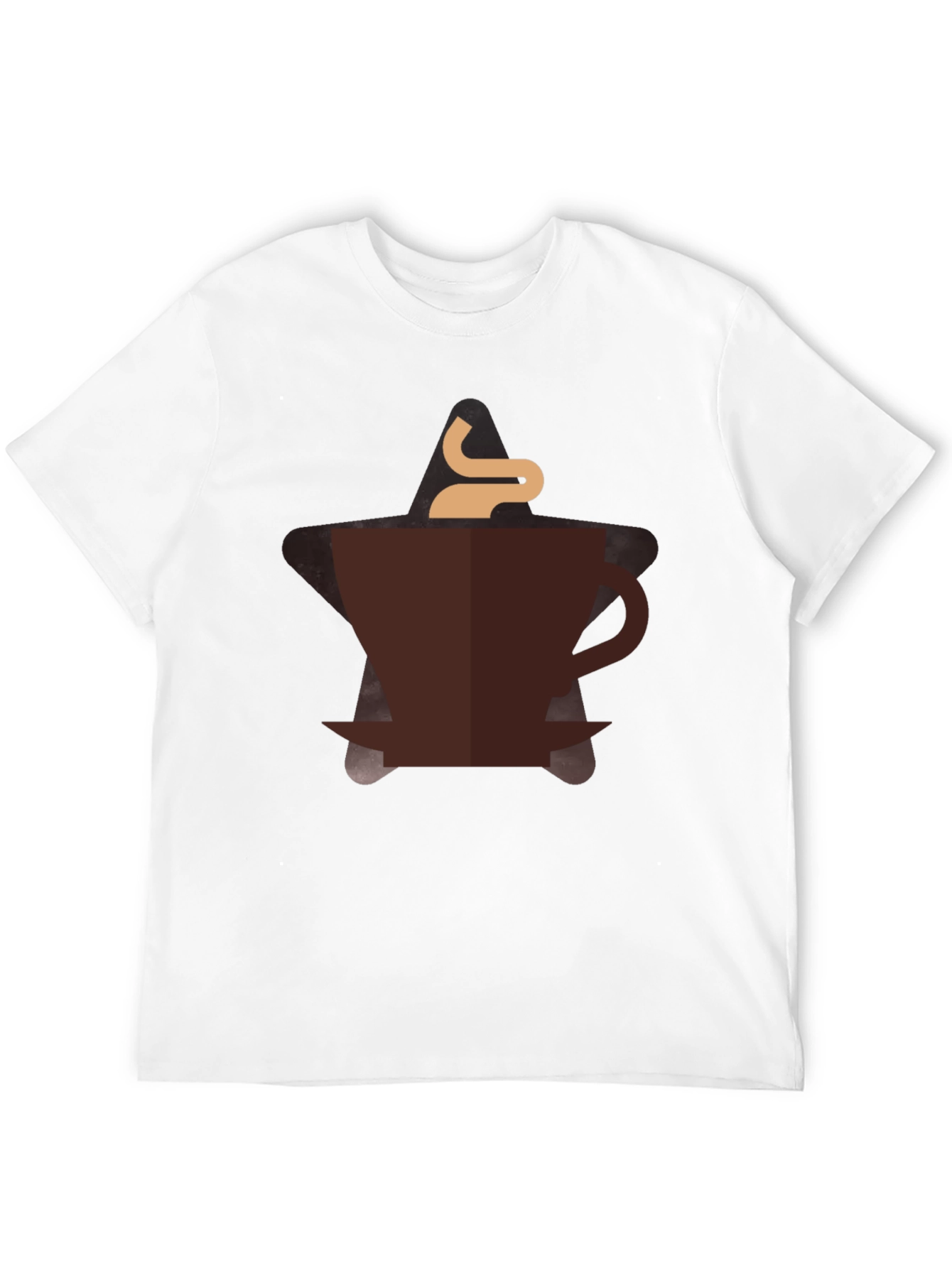 Black Coffee Lover Graphic Tee - Black Cotton Blend view 12