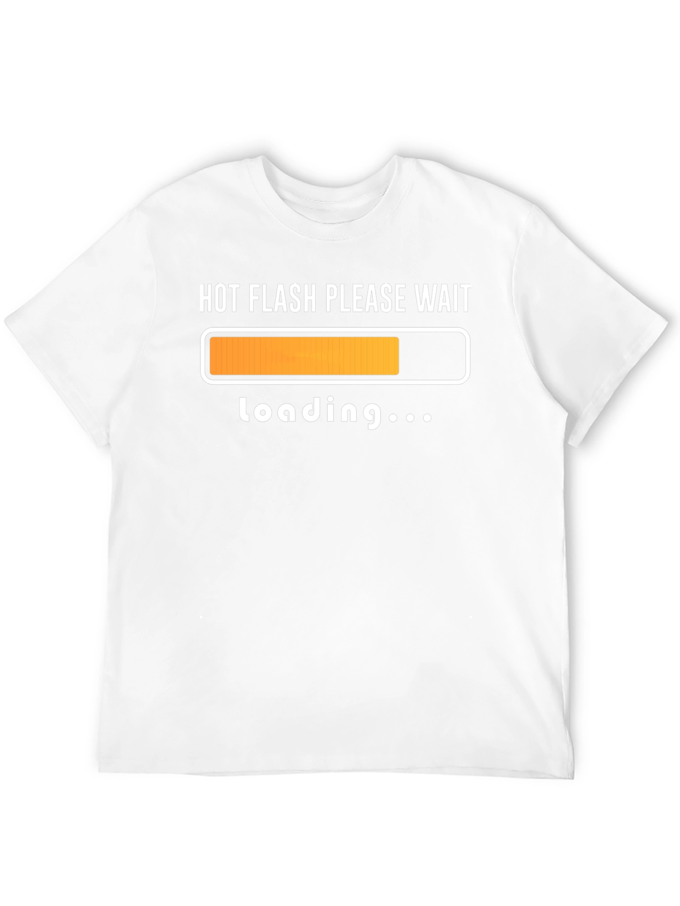 Black Hot Flash Loading T-Shirt Funny Menopause Tee view 12