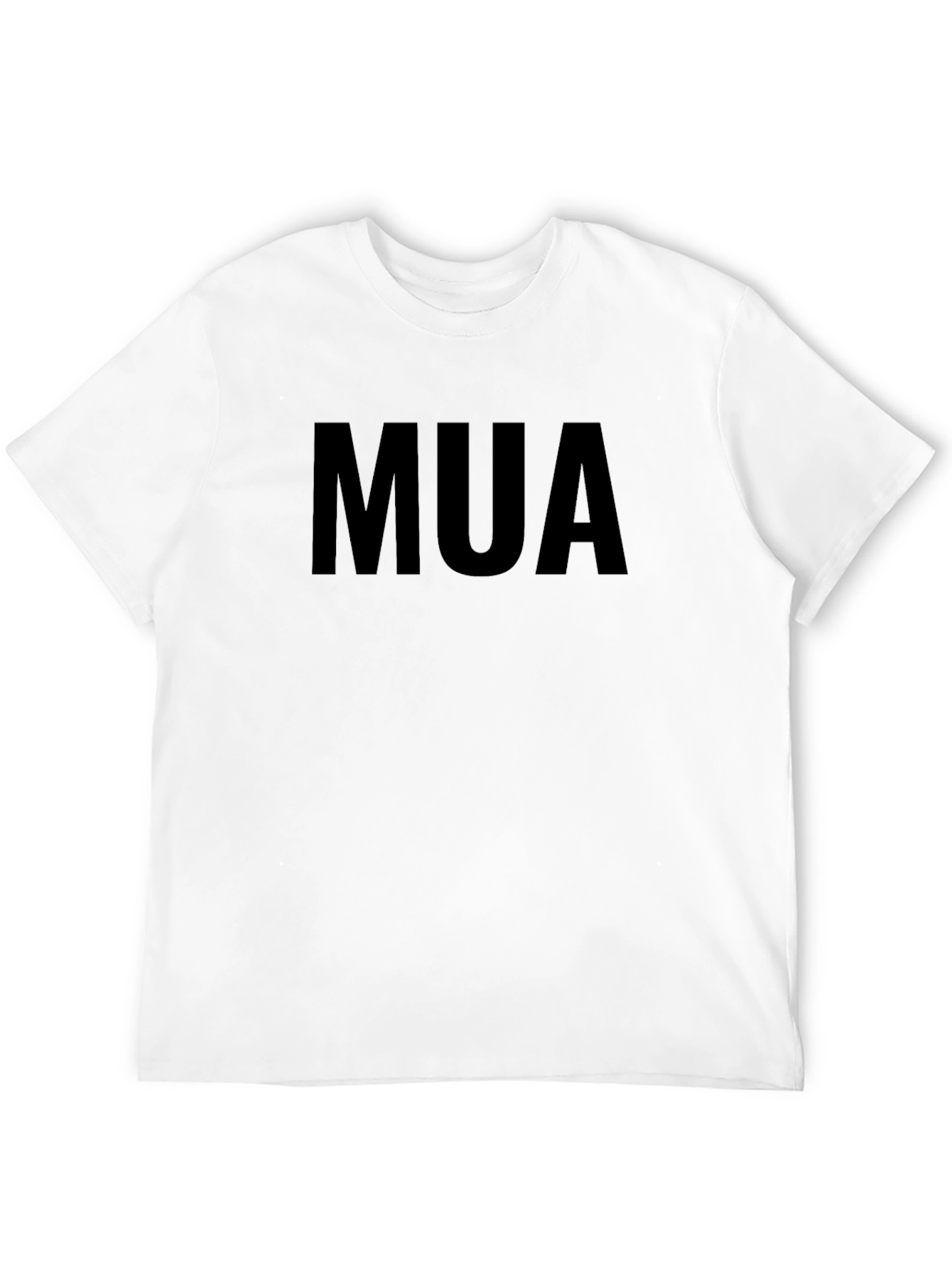 Black MUA Graphic T-Shirt - Casual Crew Neck Tee view 12