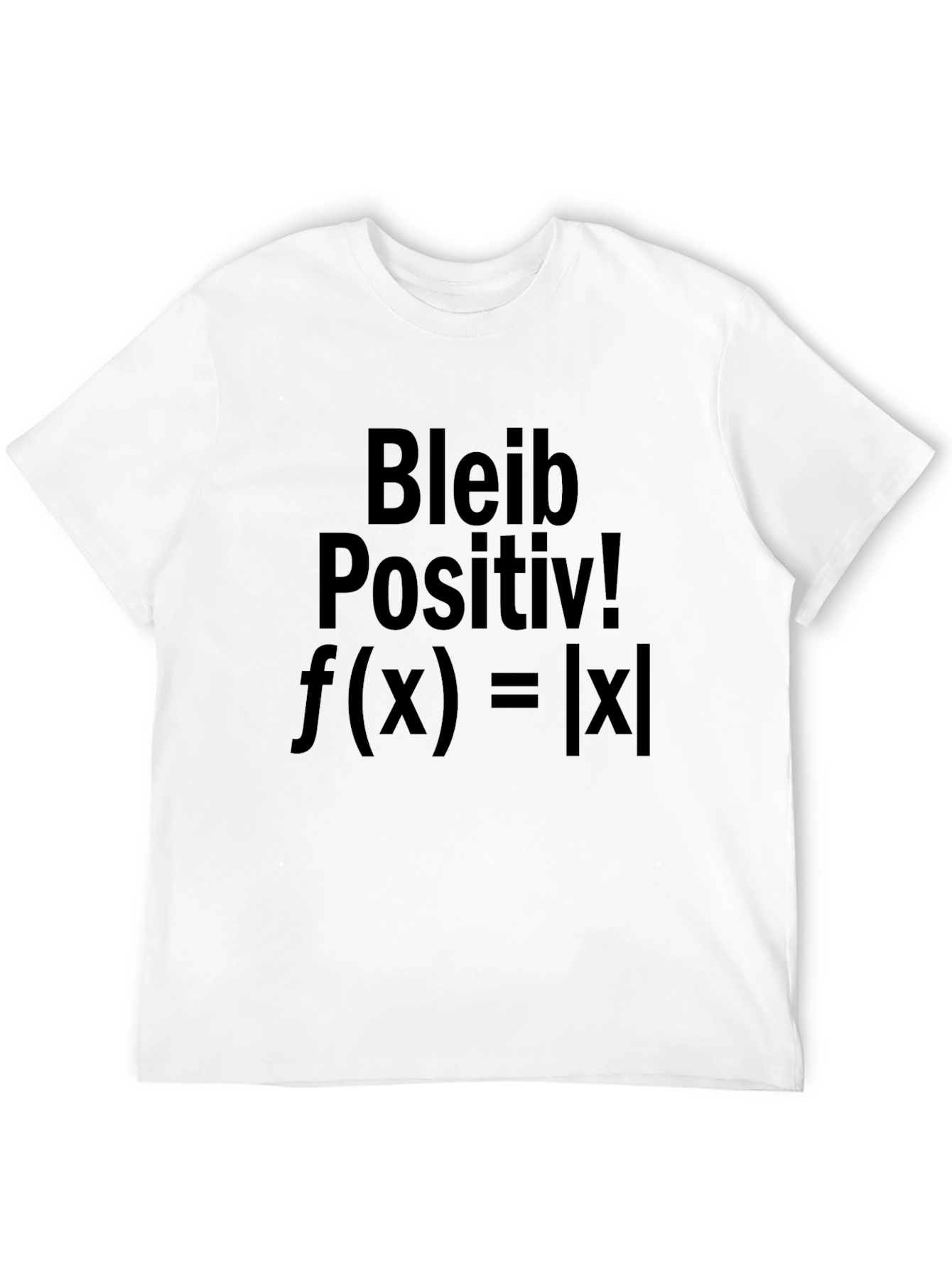 Black Stay Positive Absolute Value Math Black T-Shirt view 12