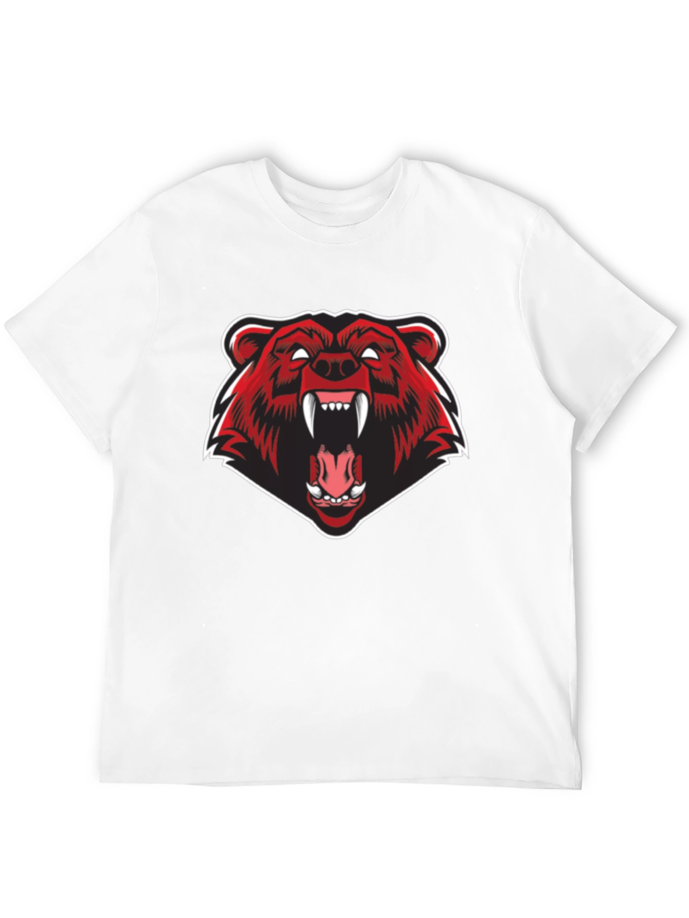Black Bear Graphic Black T-Shirt view 12