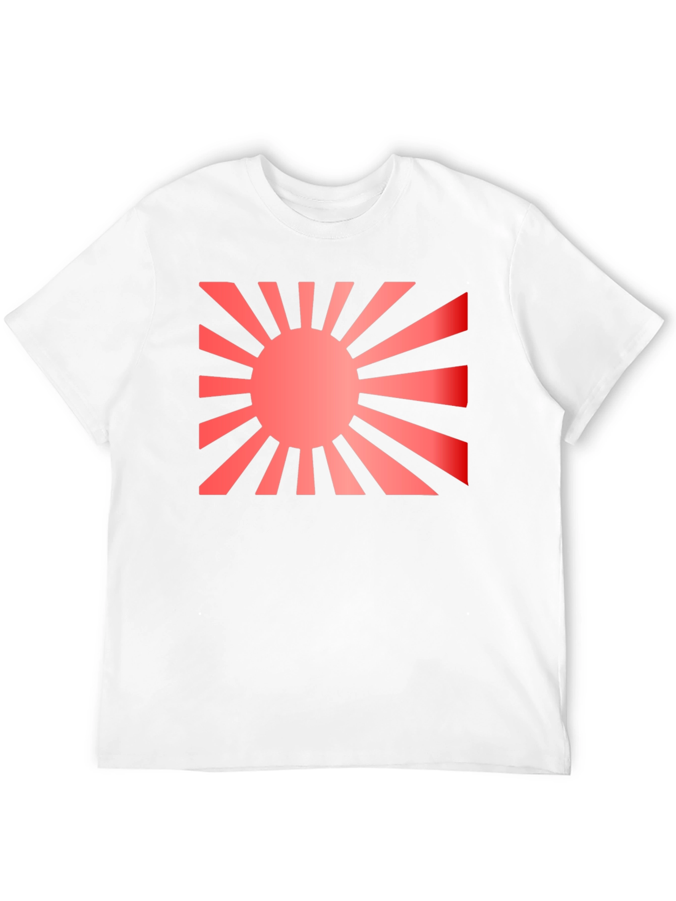 Black Rising Sun Graphic Black T-Shirt view 12