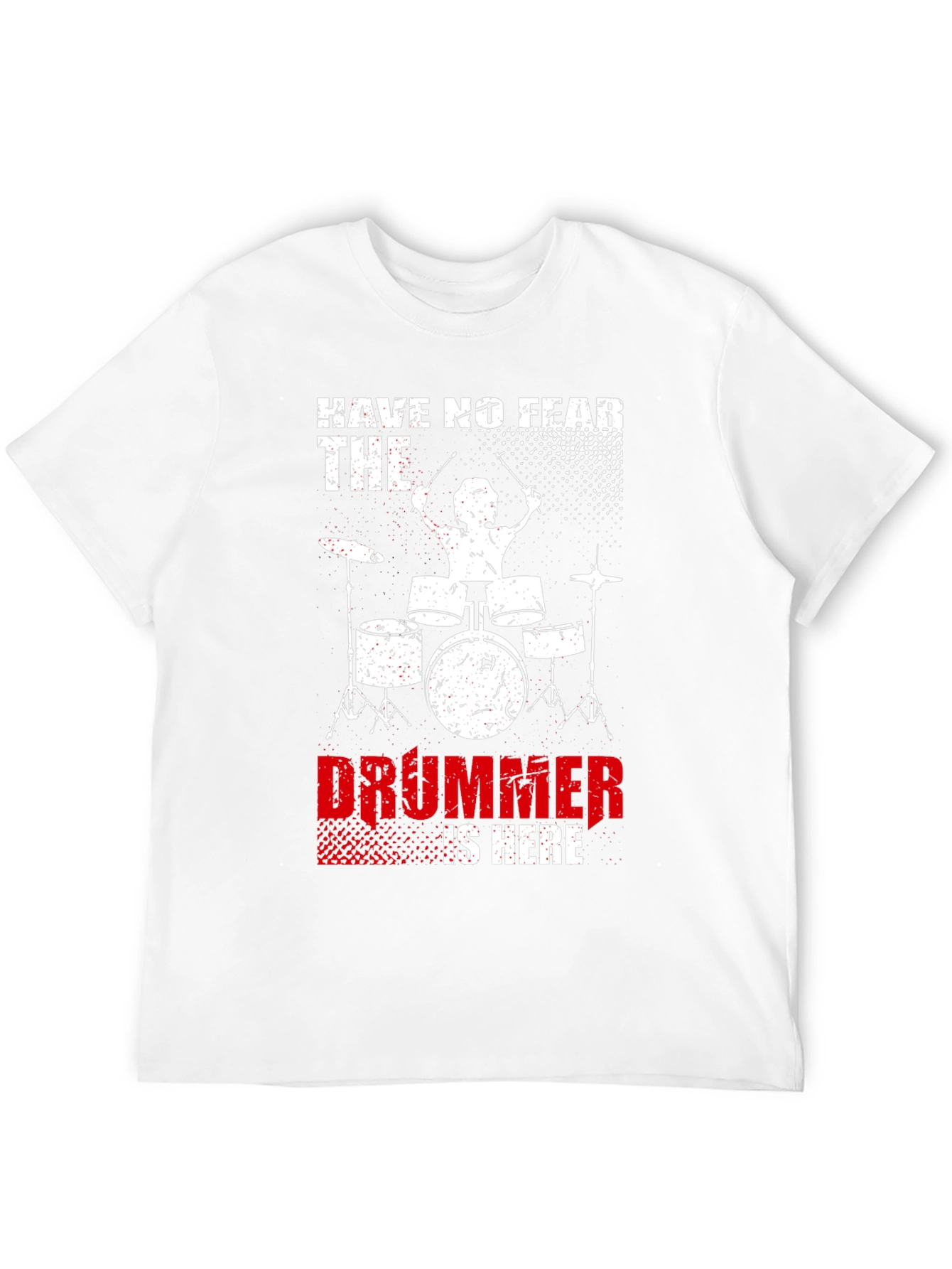 Black Drummer Graphic Tee - Have No Fear, The Drummer Is Here view 12