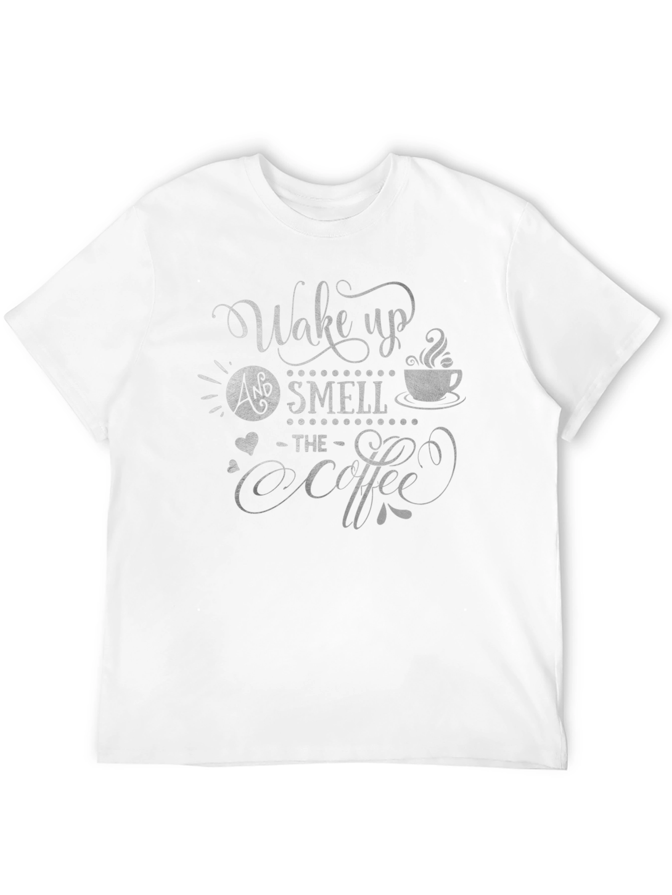 Black Wake Up & Smell The Coffee Graphic Tee view 12