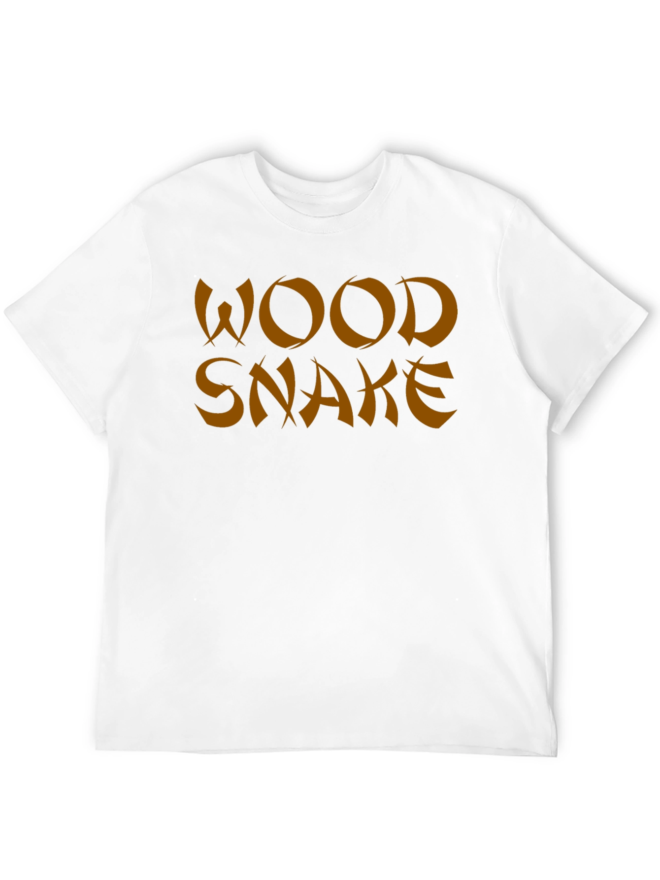 Black Wood Snake Graphic Tee - Soft Cotton Blend view 12