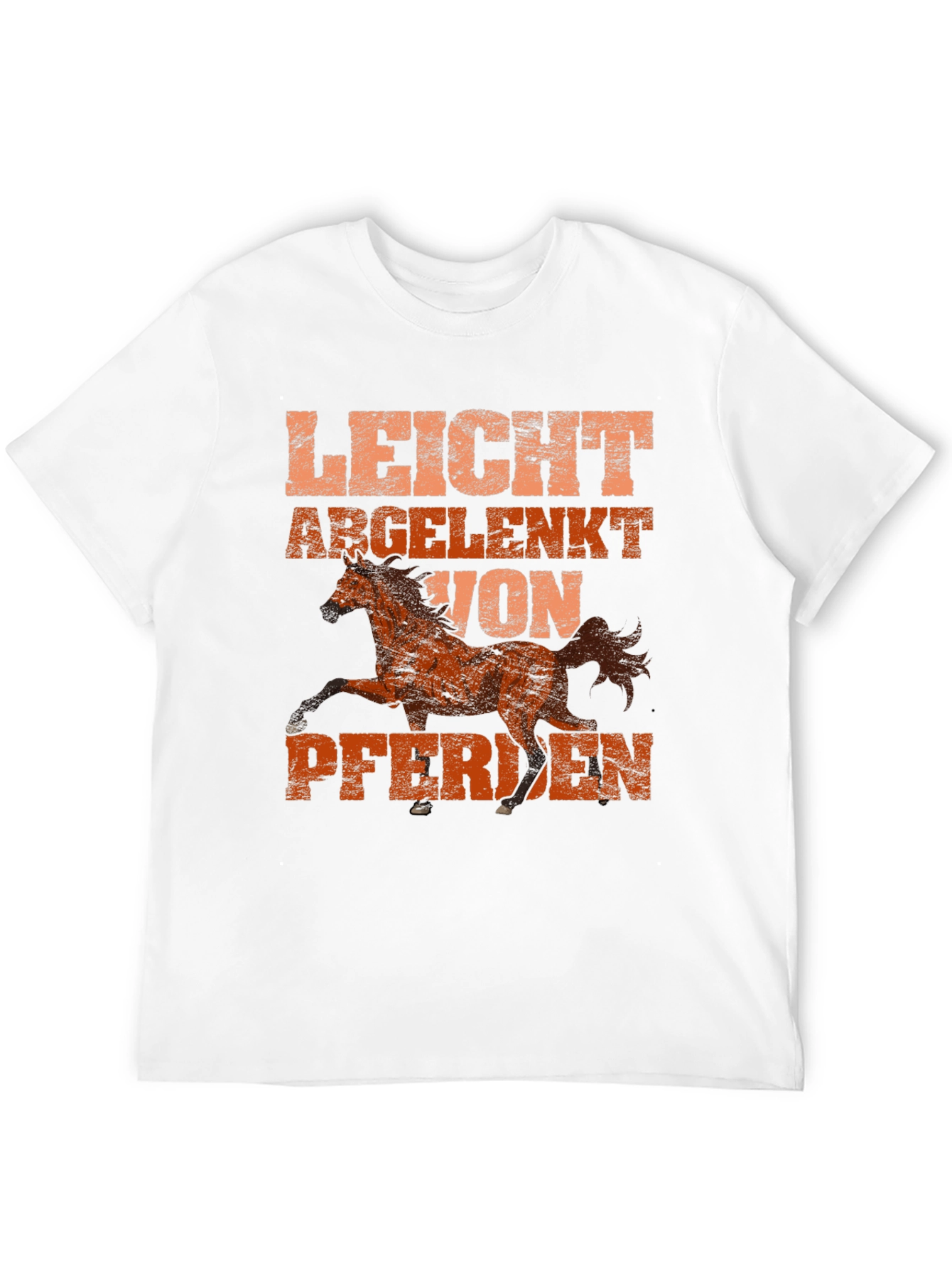 Black Horse Lover T-Shirt - German Text view 12