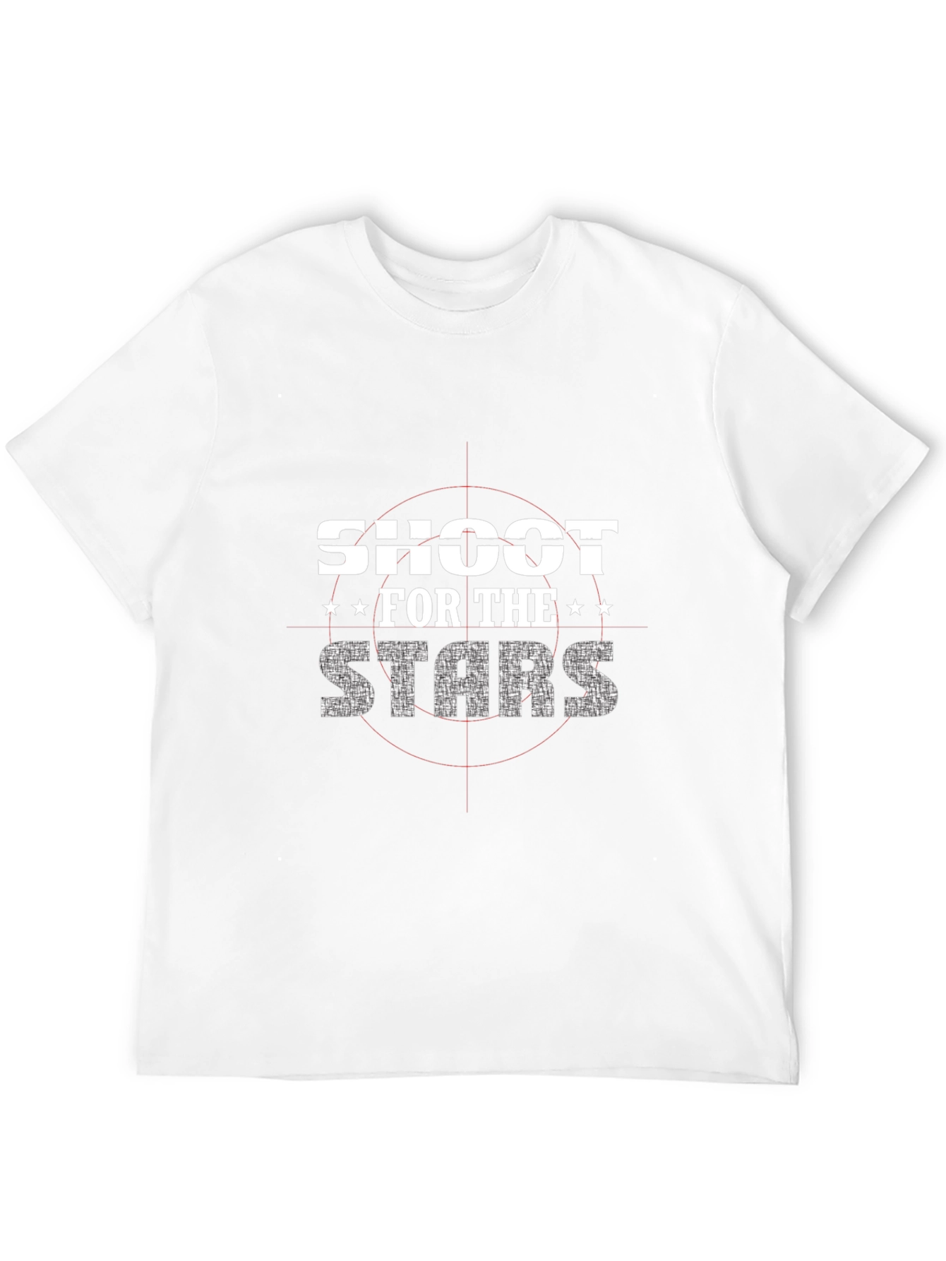 Black Shoot for the Stars Graphic Print Tee view 12