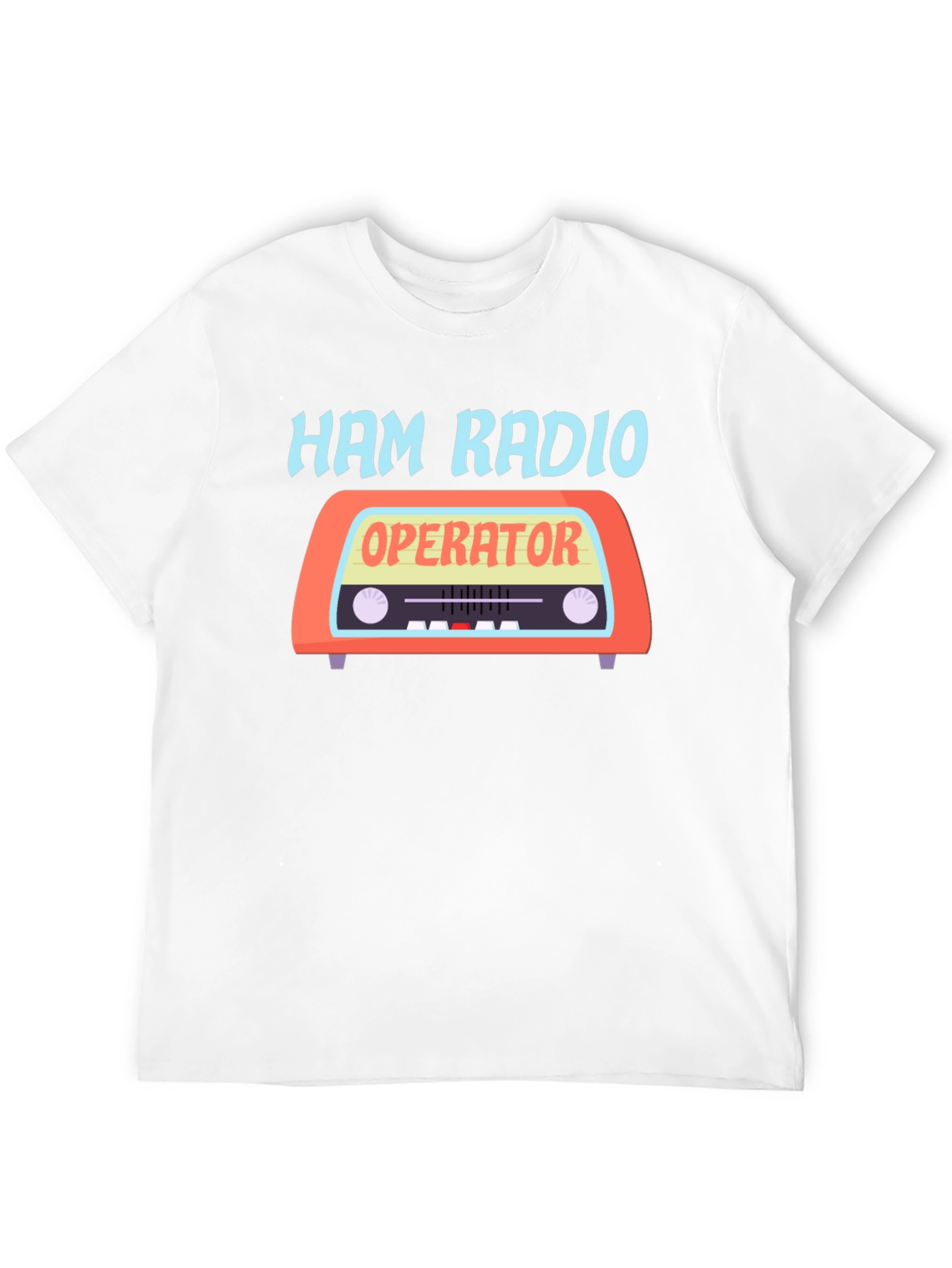 Black Ham Radio Operator T-Shirt view 12