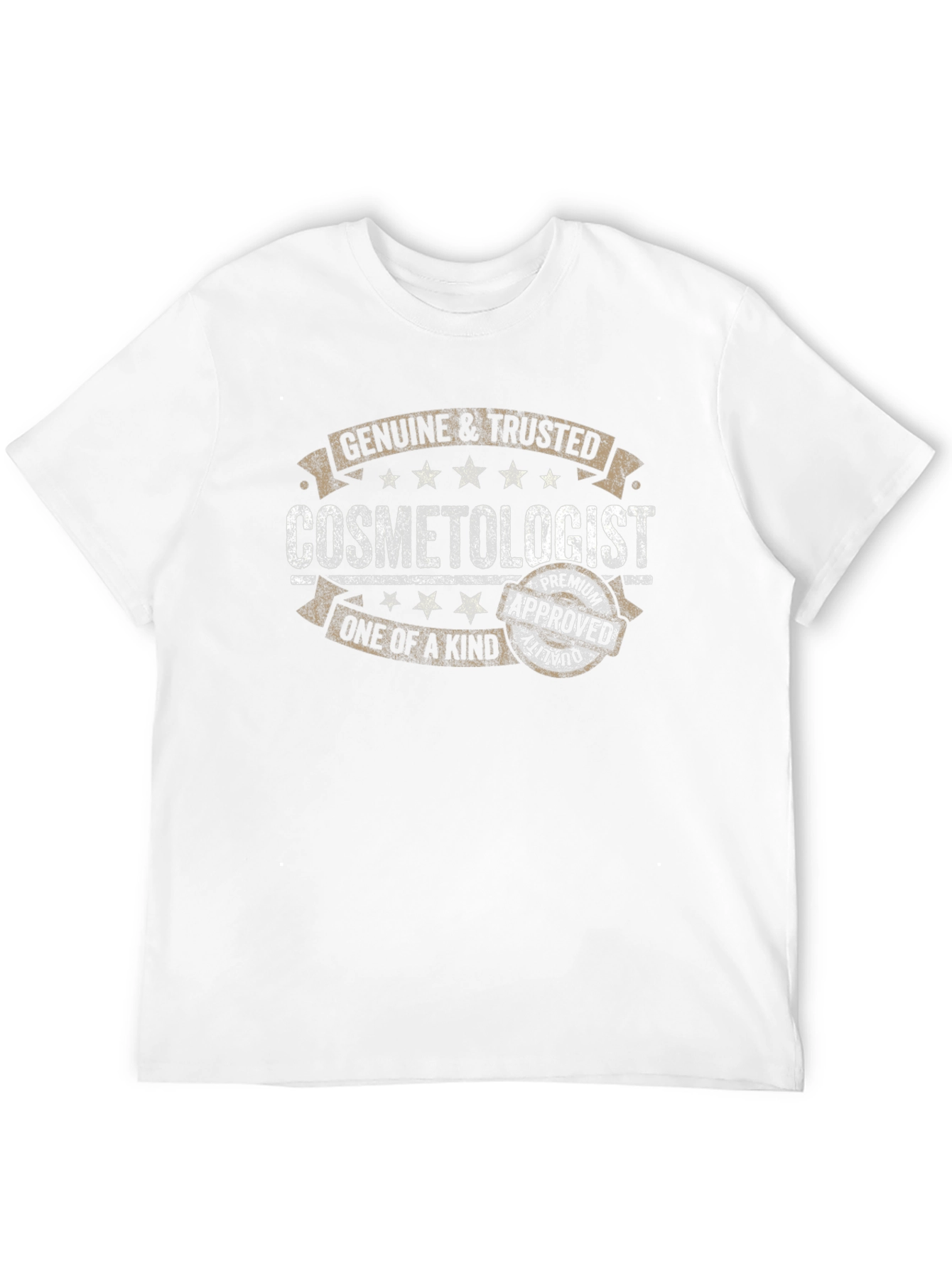 Black Genuine & Trusted Cosmetologist Black T-Shirt view 12