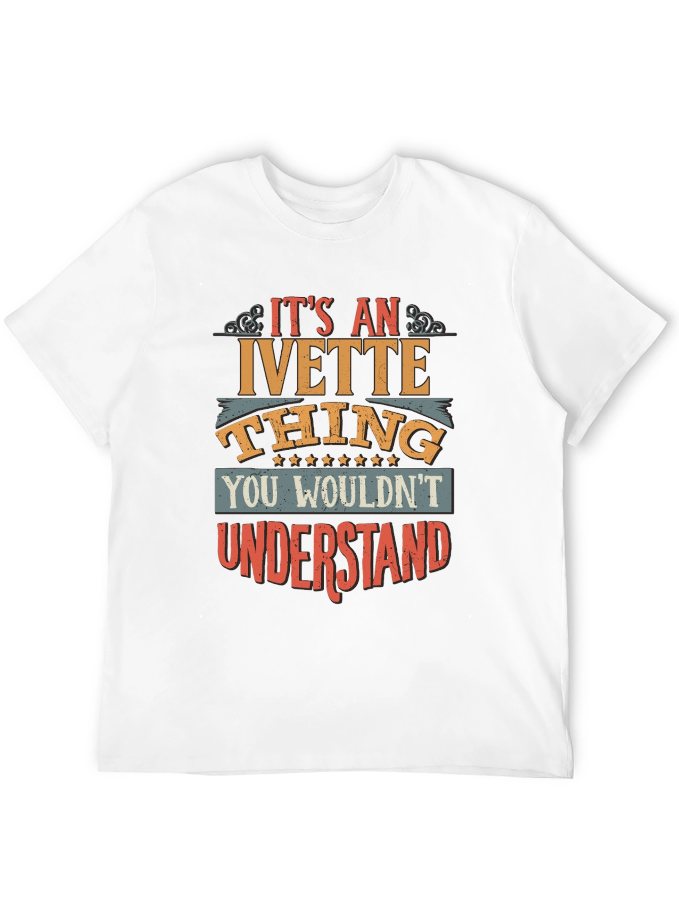 Black It's An Ivette Thing T-Shirt view 12