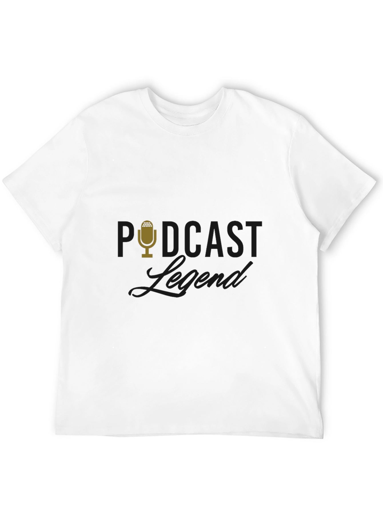 Podcast Legend Black T-Shirt - 12