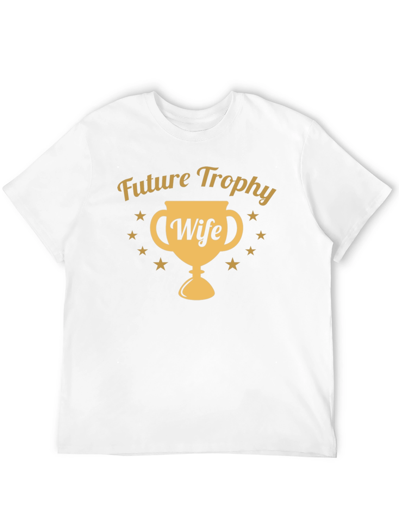 Black Future Trophy Wife T-Shirt - Novelty Graphic Tee view 12