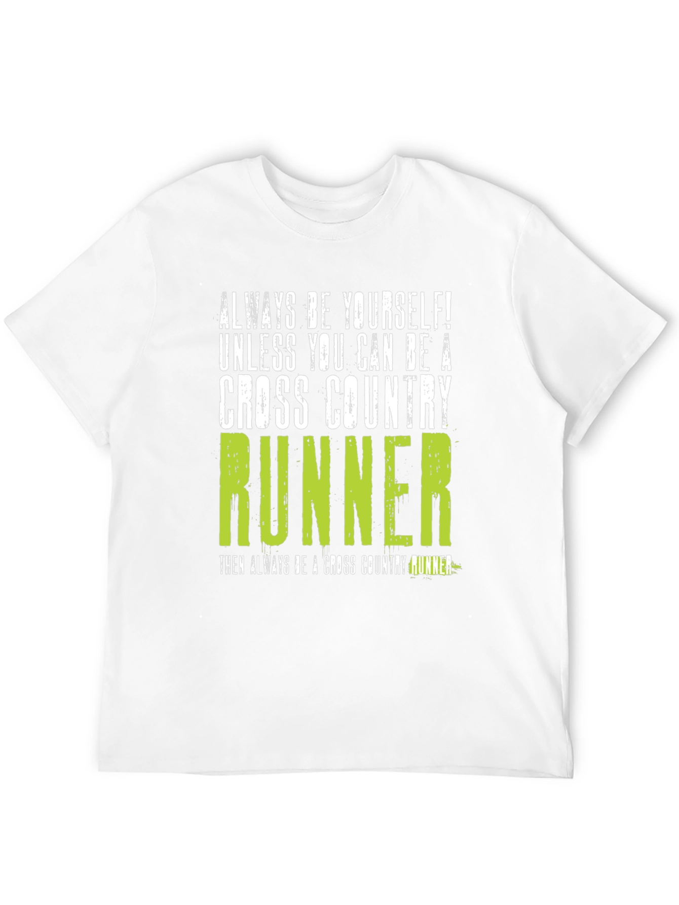 Black Cross Country Runner Graphic T-Shirt view 12