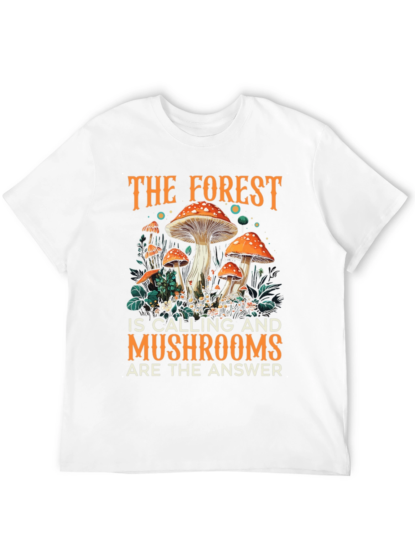 Black Forest Calling Mushroom Graphic Tee view 12