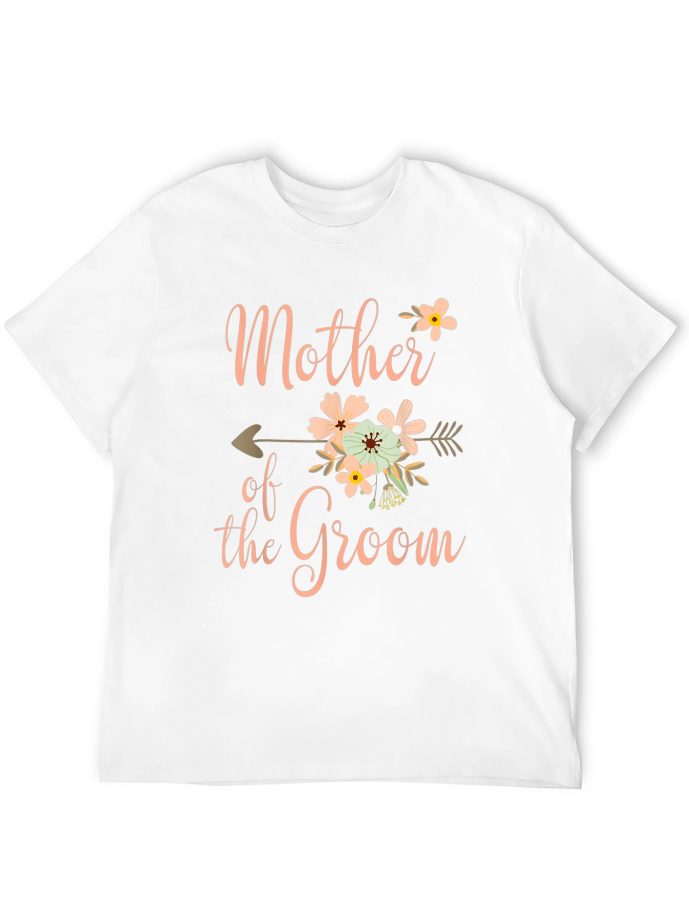 Mother of the Groom Floral Arrow Graphic Tee - 12