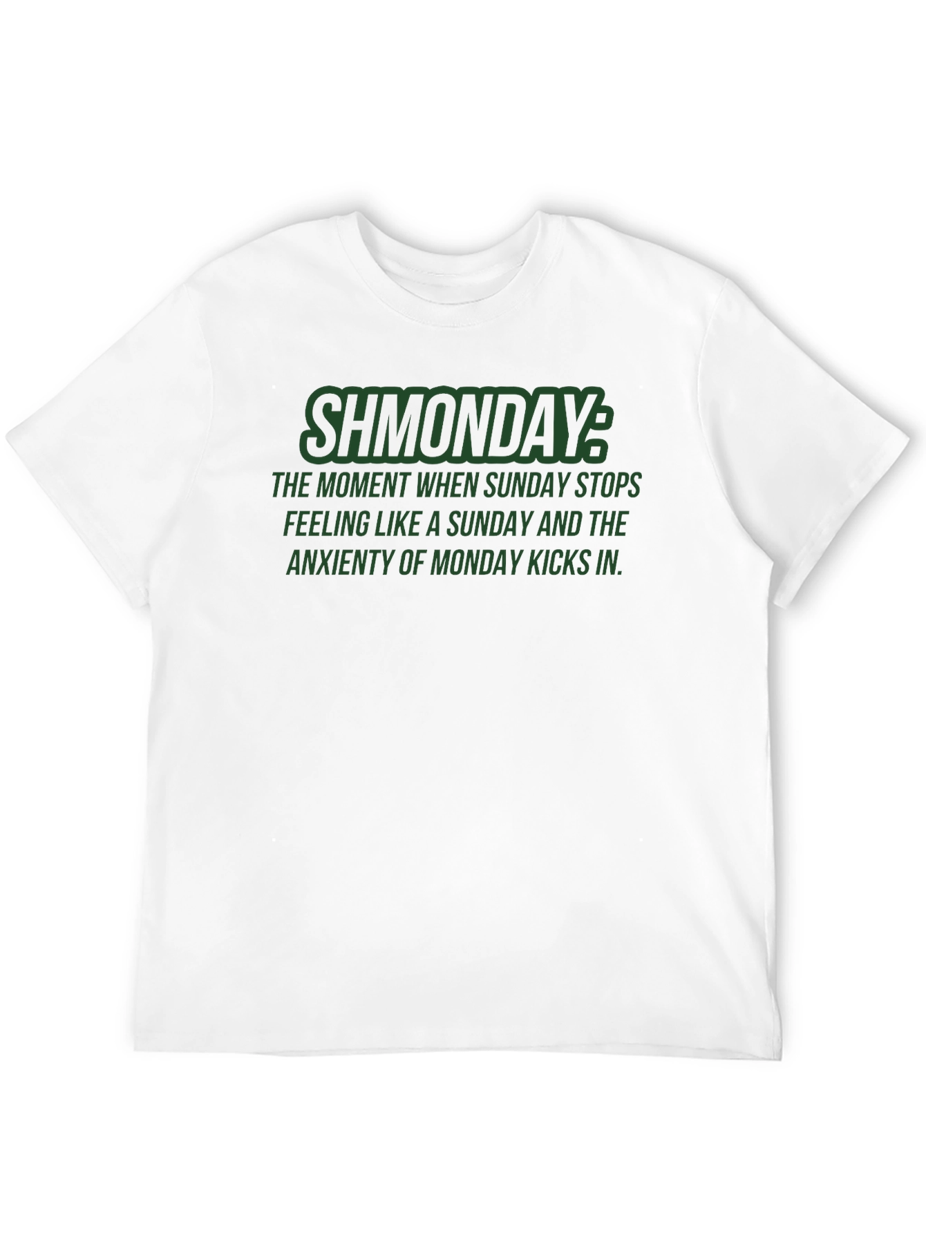 Black Shmonday Graphic T-Shirt - Relaxed Fit, Dark Humor Tee view 12