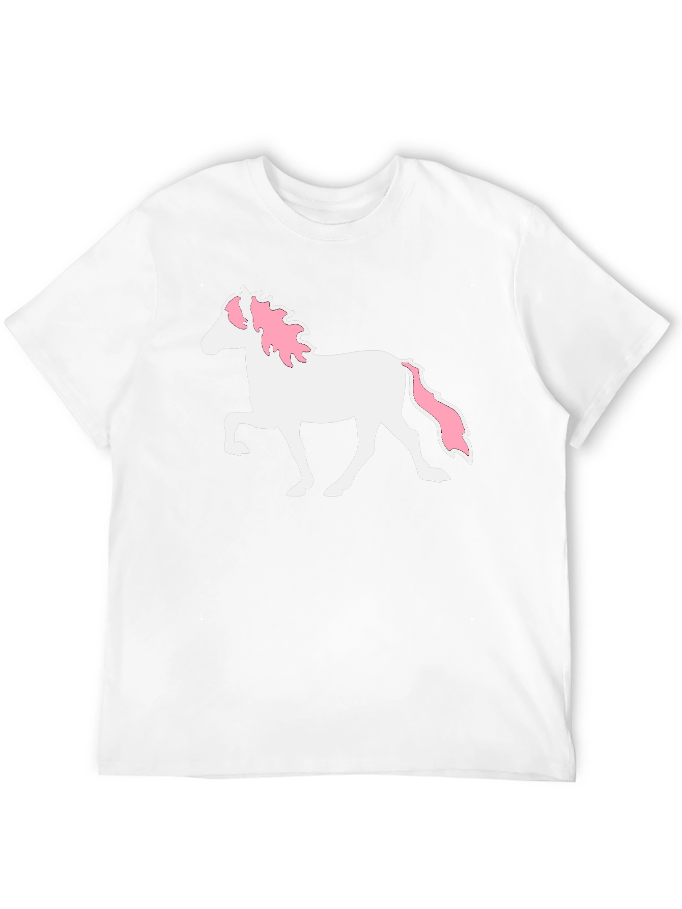 Black Unicorn Graphic Print Black T-Shirt view 12