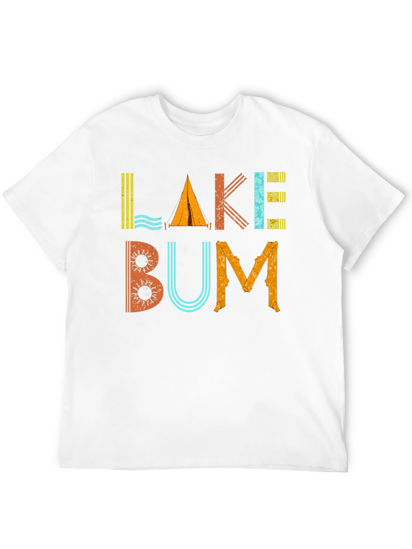 Black Lake Bum Graphic Tee - Camping & Outdoor Fun view 12