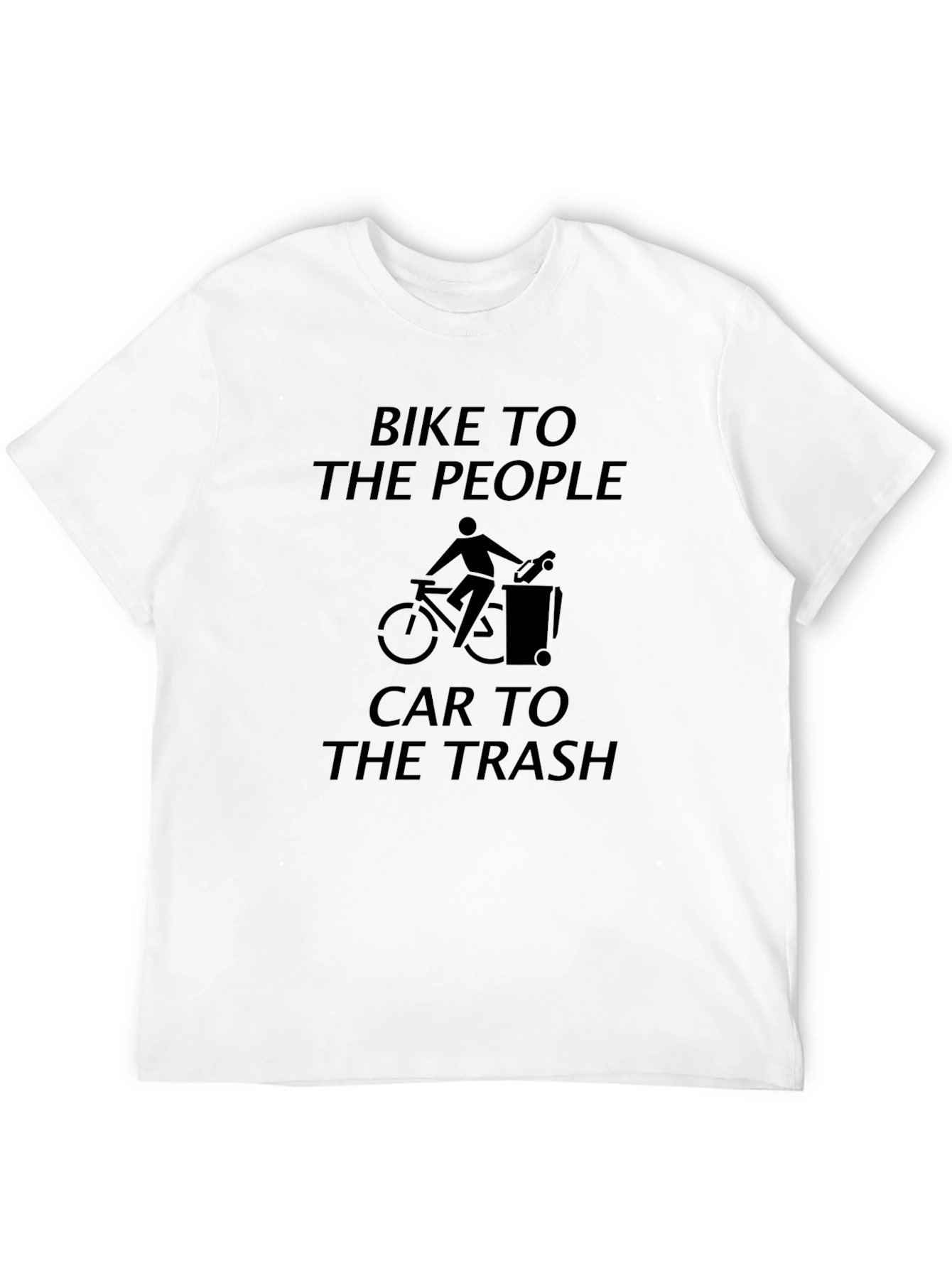 Black Bike To The People Graphic Tee view 12