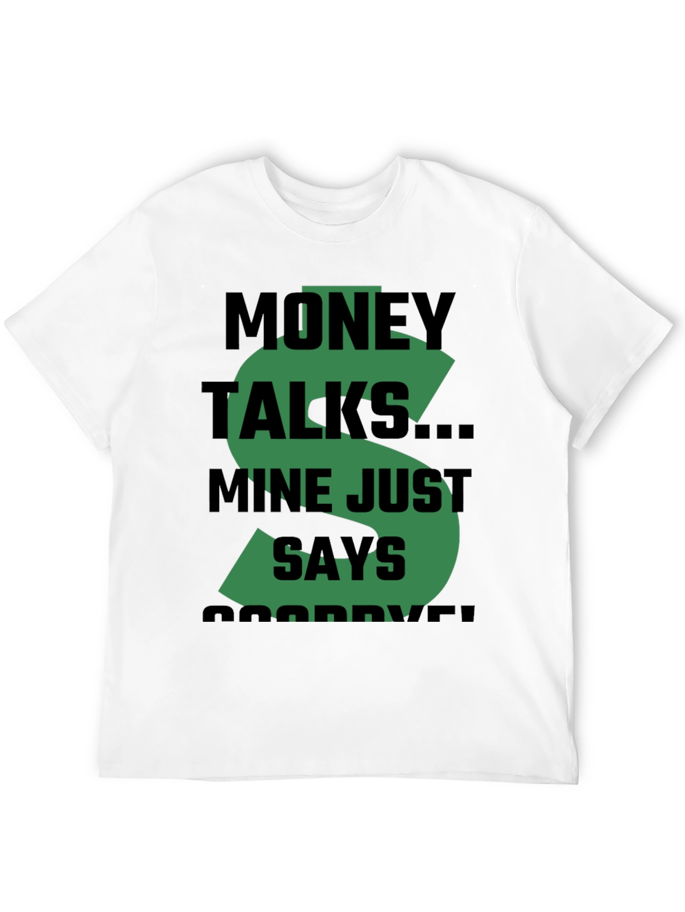 Black Money Talks Graphic T-Shirt view 12
