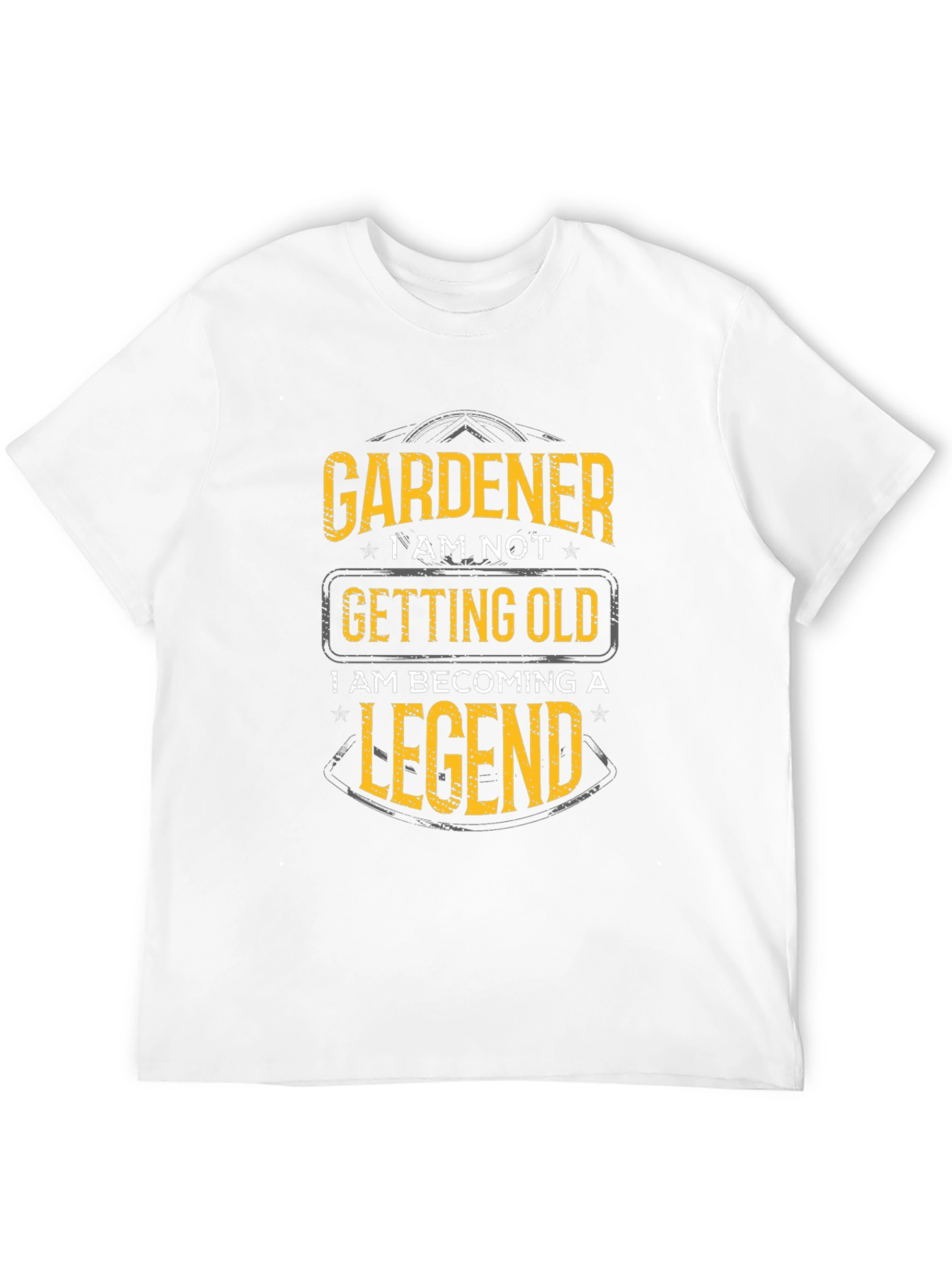 Black Gardener Legend Black T-Shirt view 12