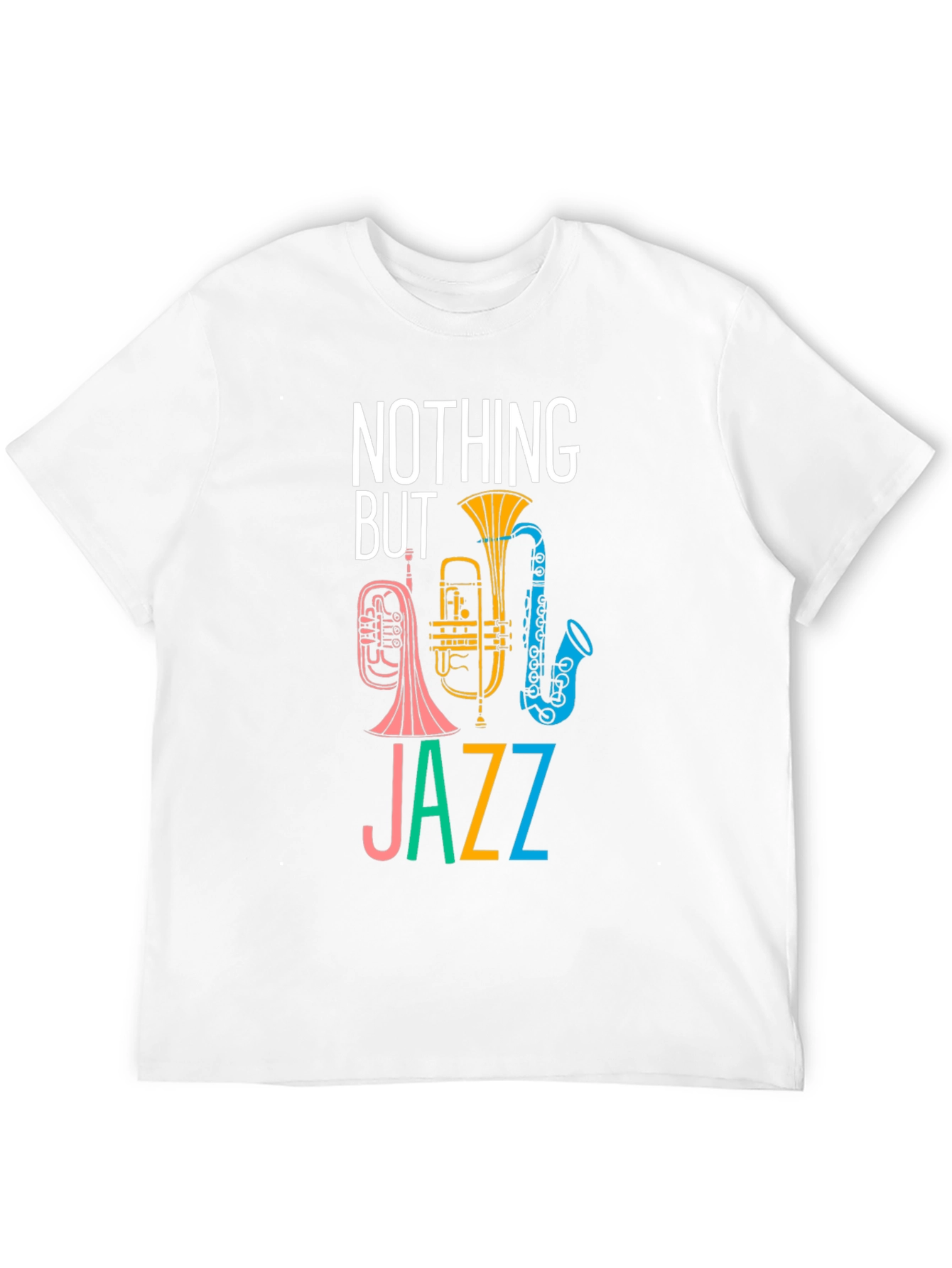 Black Nothing But Jazz Graphic T-Shirt view 12