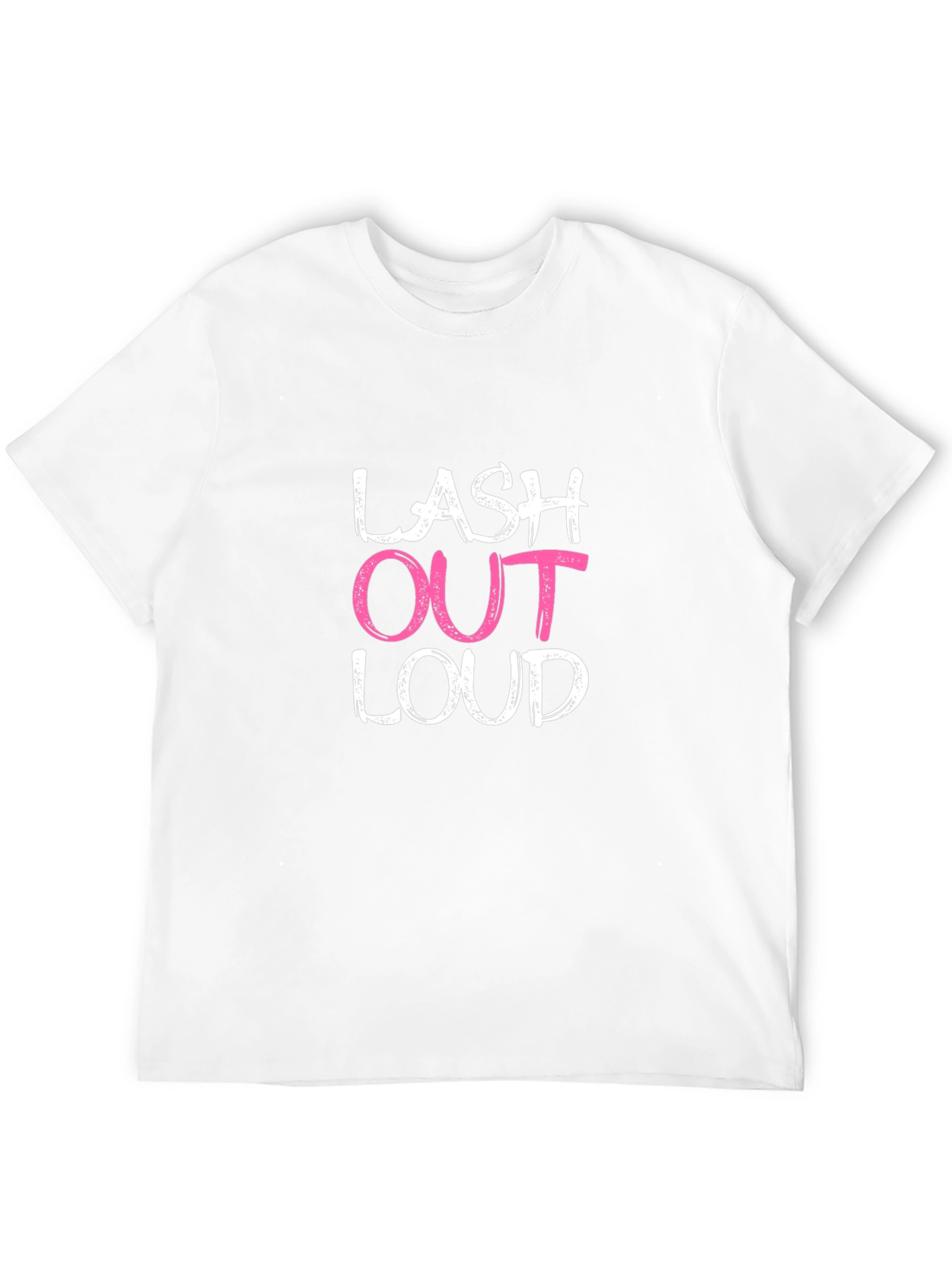 Black Lash Out Loud Graphic Tee - Trendy & Comfy view 12