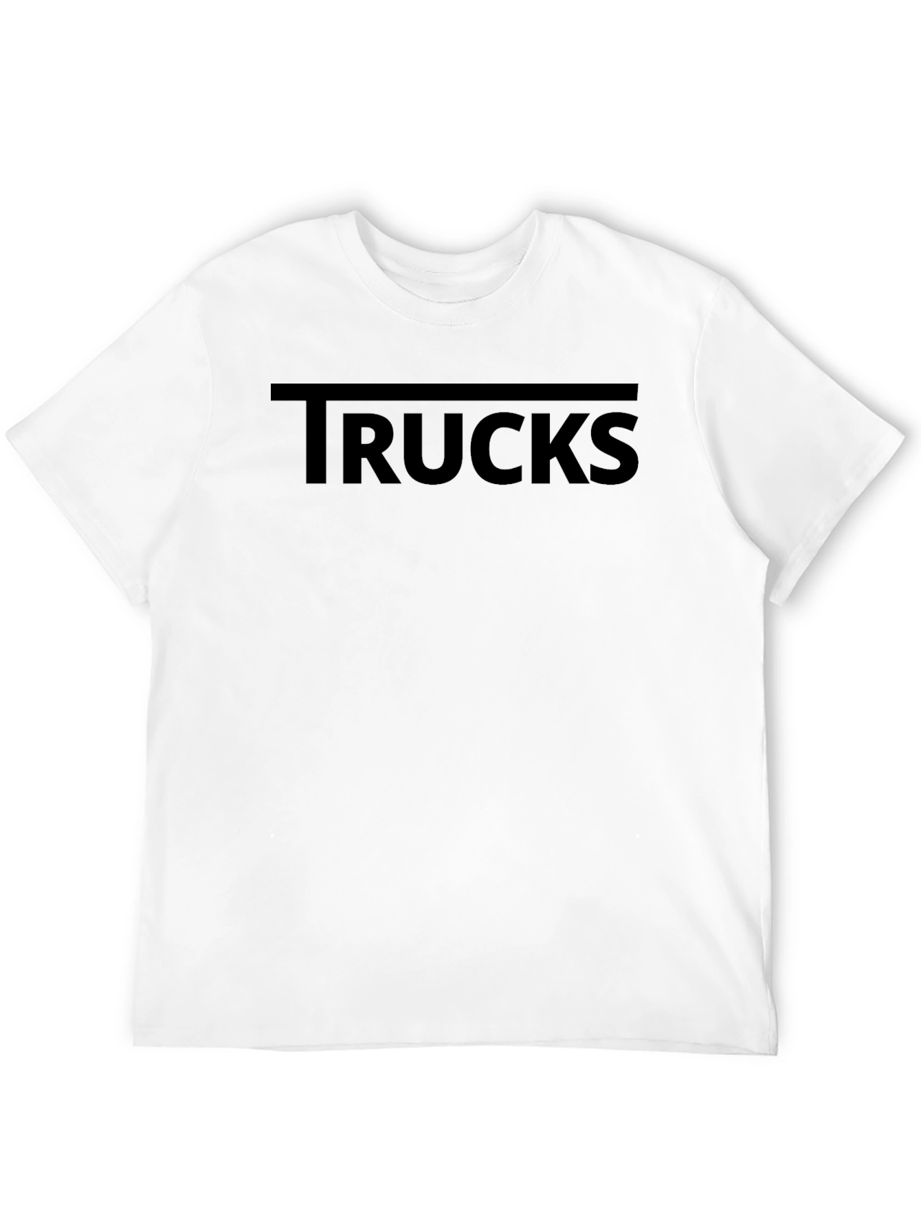 Black Trucks Graphic Tee - Black Cotton Blend view 12
