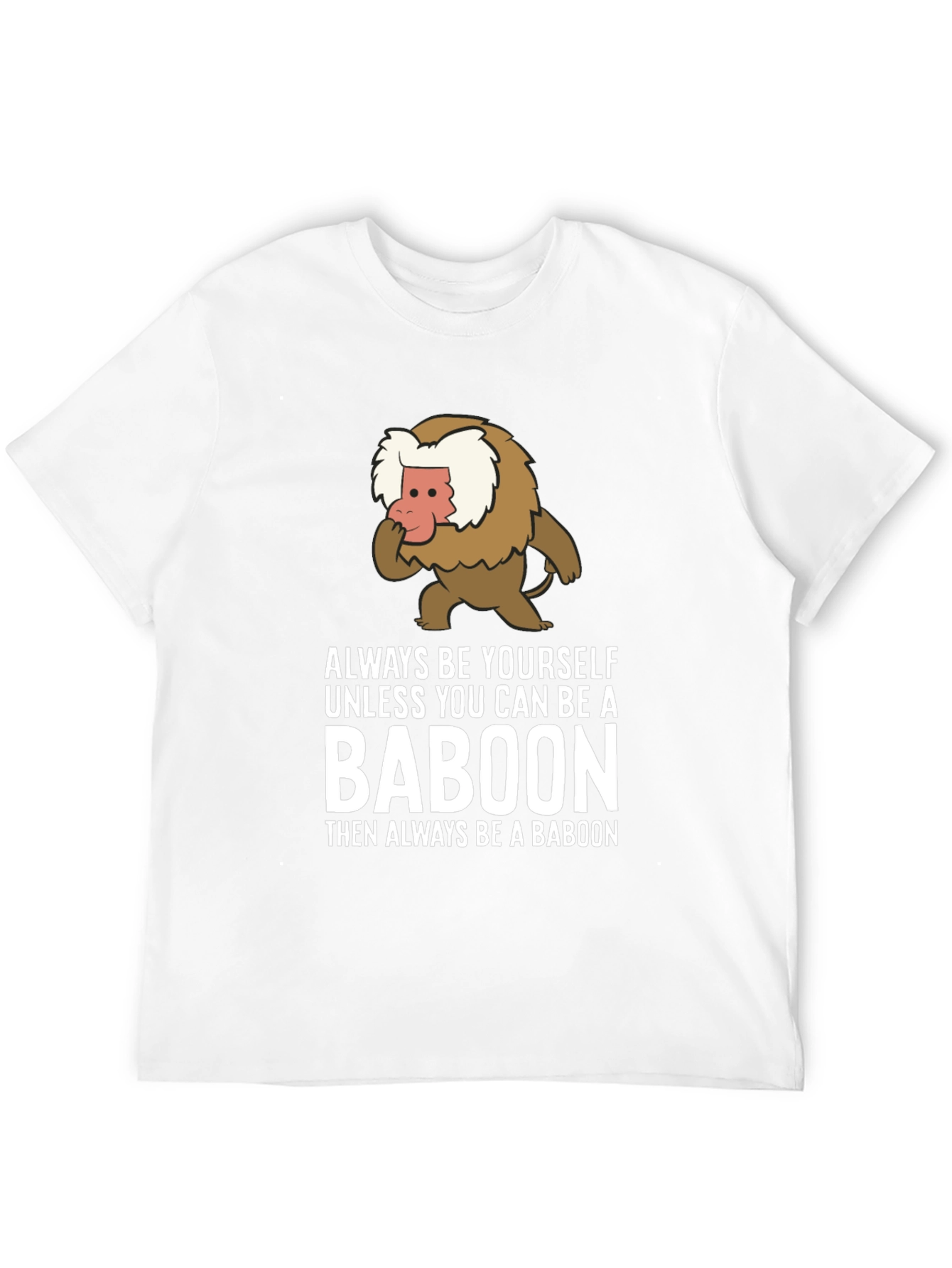 Black Baboon Graphic Tee - Always Be Yourself view 12