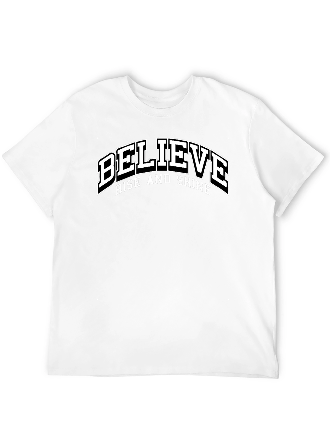 Black Believe Rise and Shine Graphic Tee - Black view 12