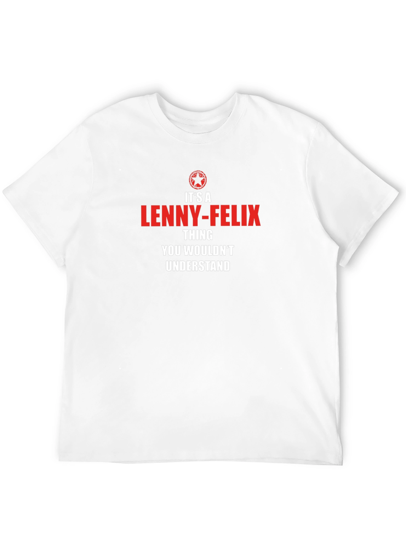 Black Lenny-Felix Thing T-Shirt Funny Novelty Gift view 12