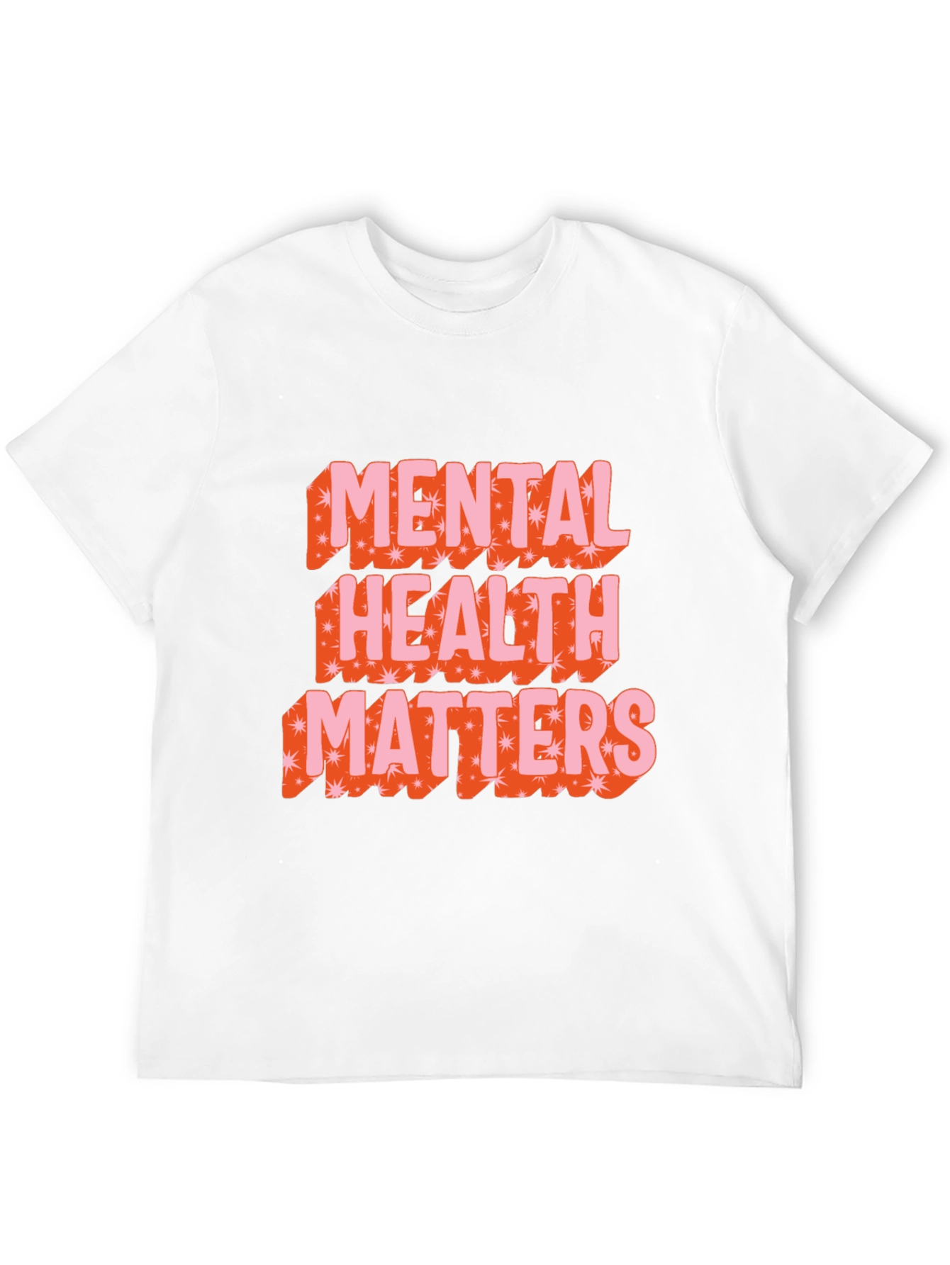 Black Mental Health Matters Graphic Tee - Black view 12