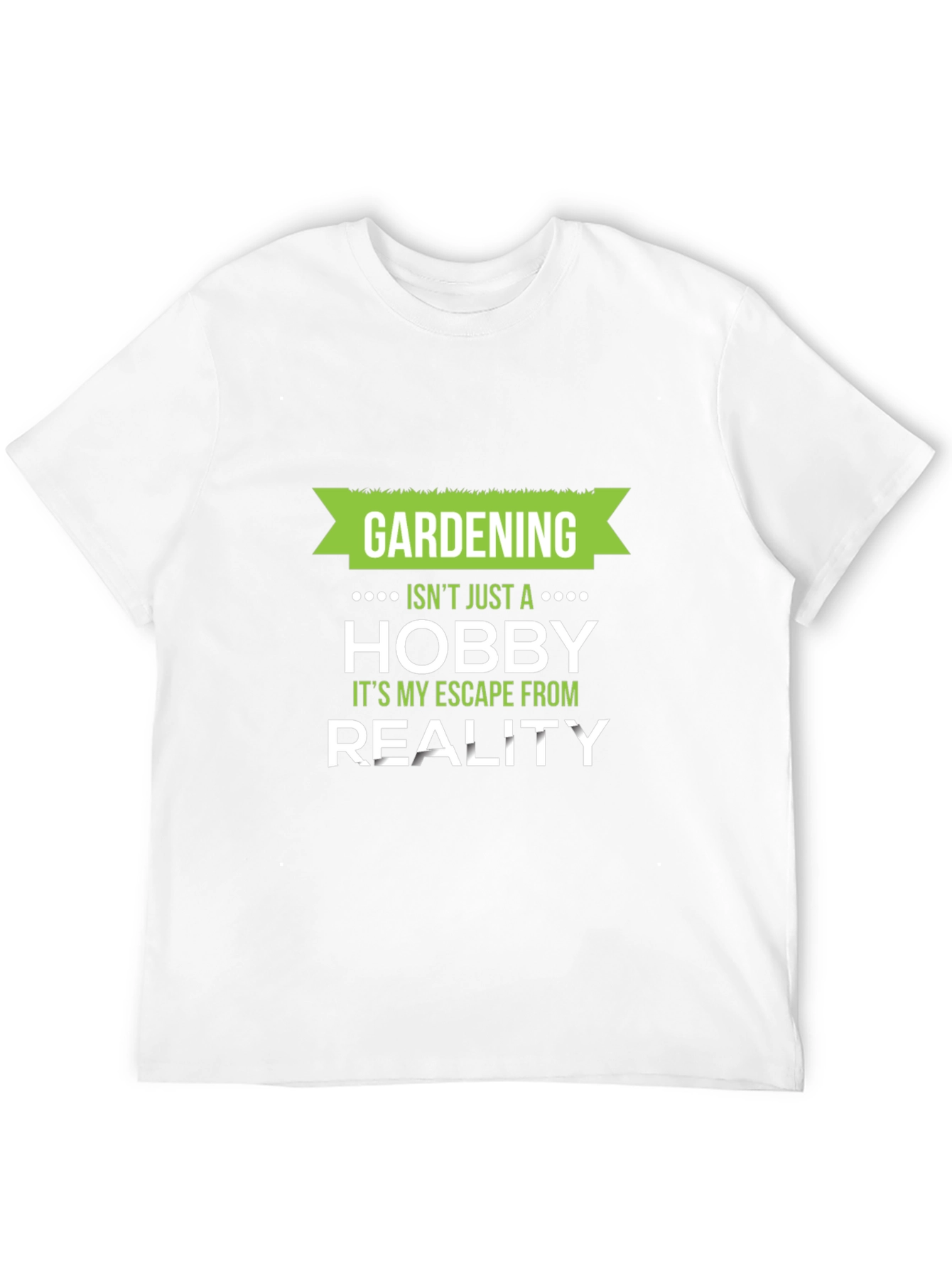 Black Gardening Escape T-Shirt - Hobbyist Apparel view 12