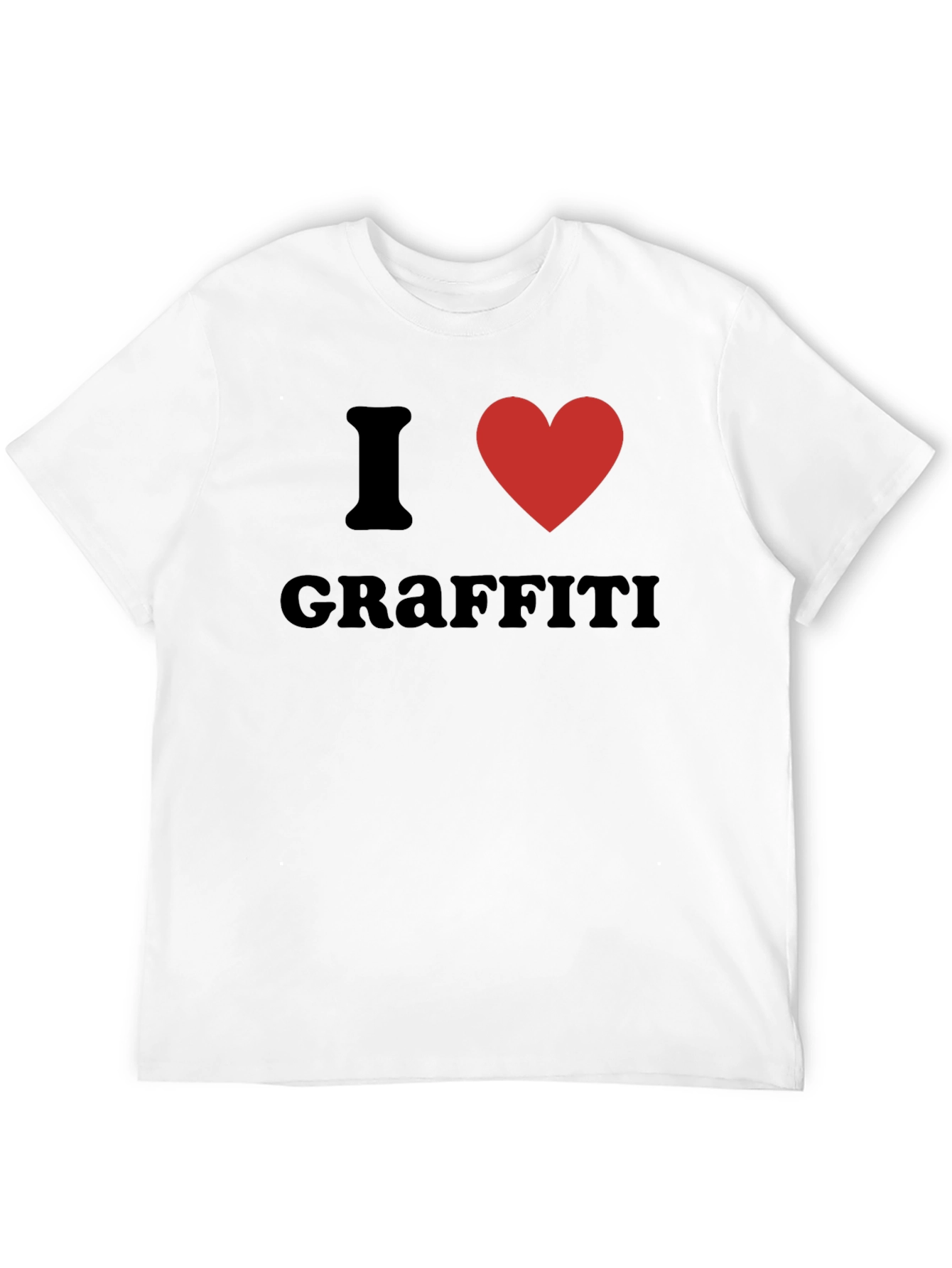 Black I Heart Graffiti Black Tee view 12