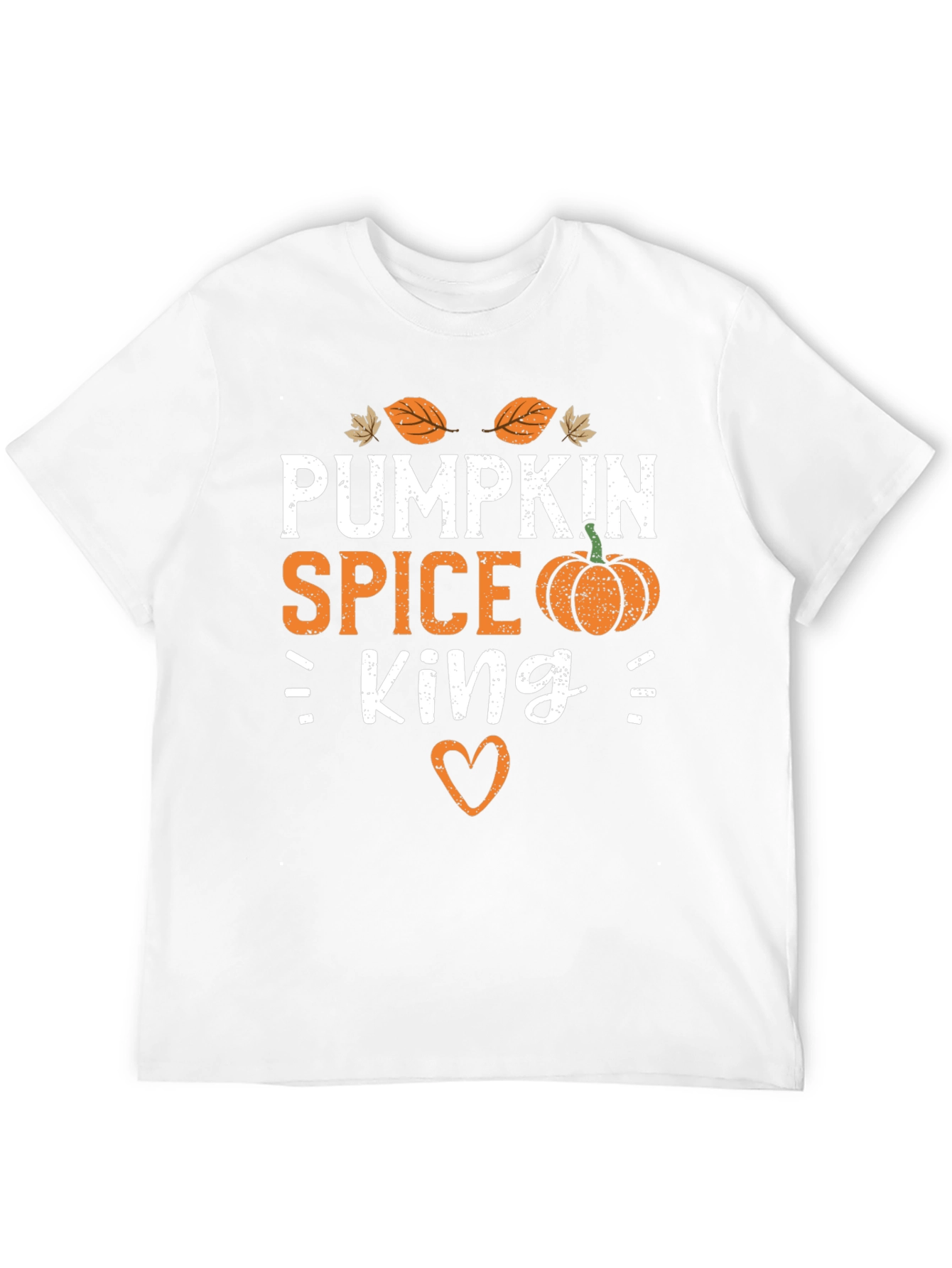 Black Pumpkin Spice King Graphic T-Shirt view 12